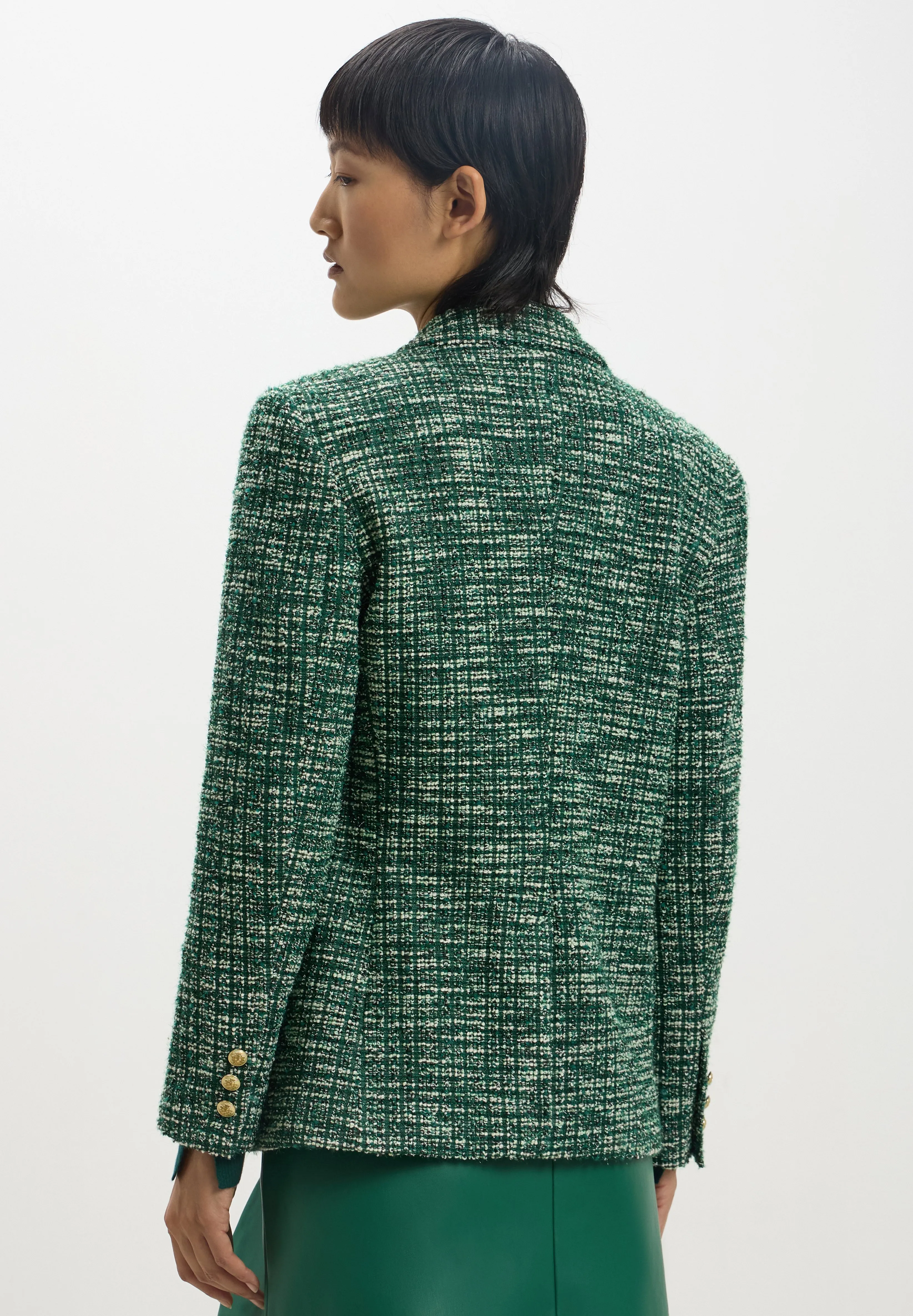 DOPPIO PETTO IN TWEED - Blazer