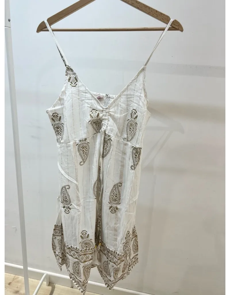 DRESS SILK CORTO
