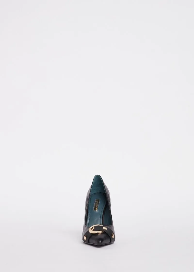 Décolleté in pelle