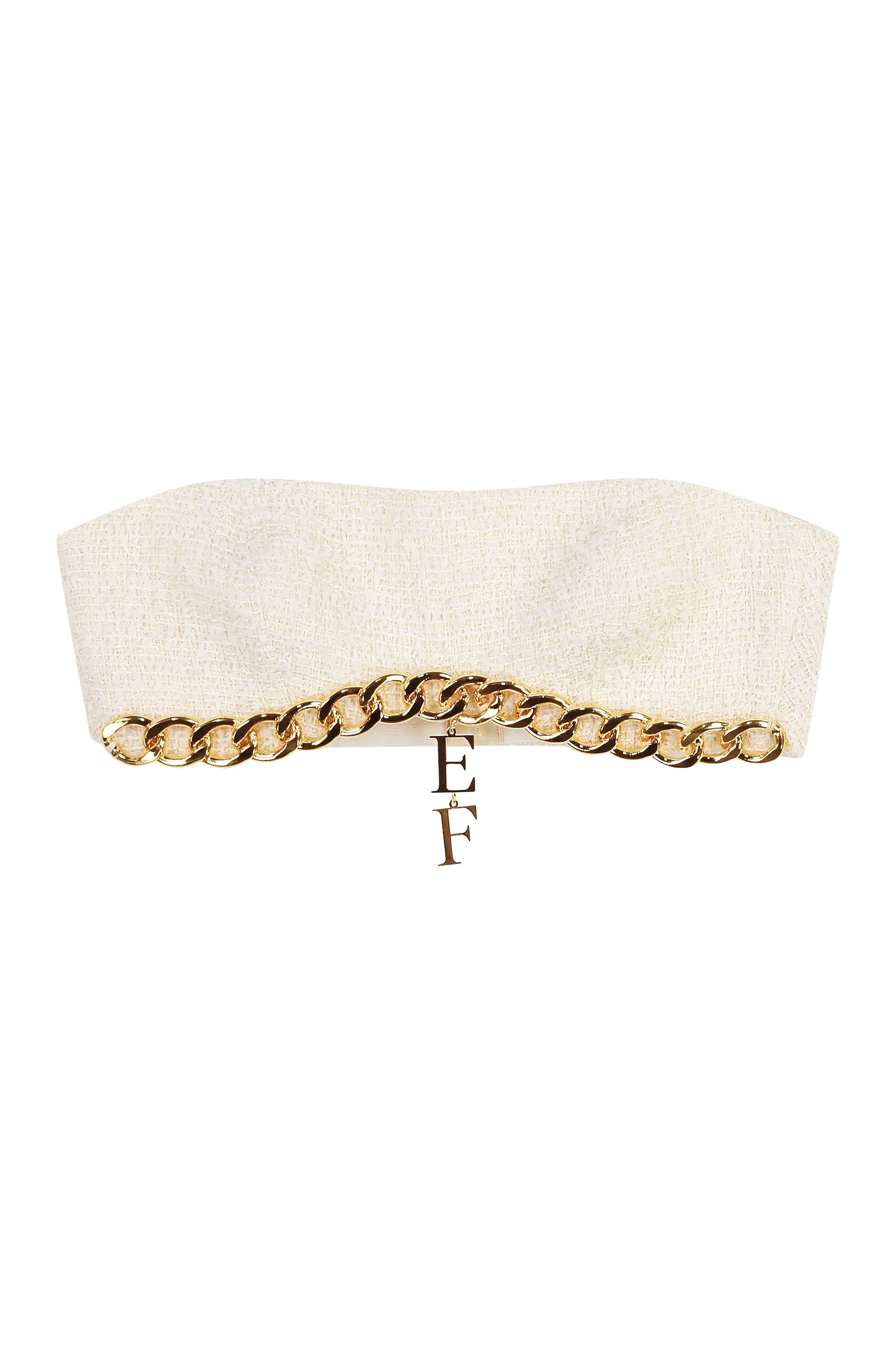 Elisabetta Franchi Top in tweed