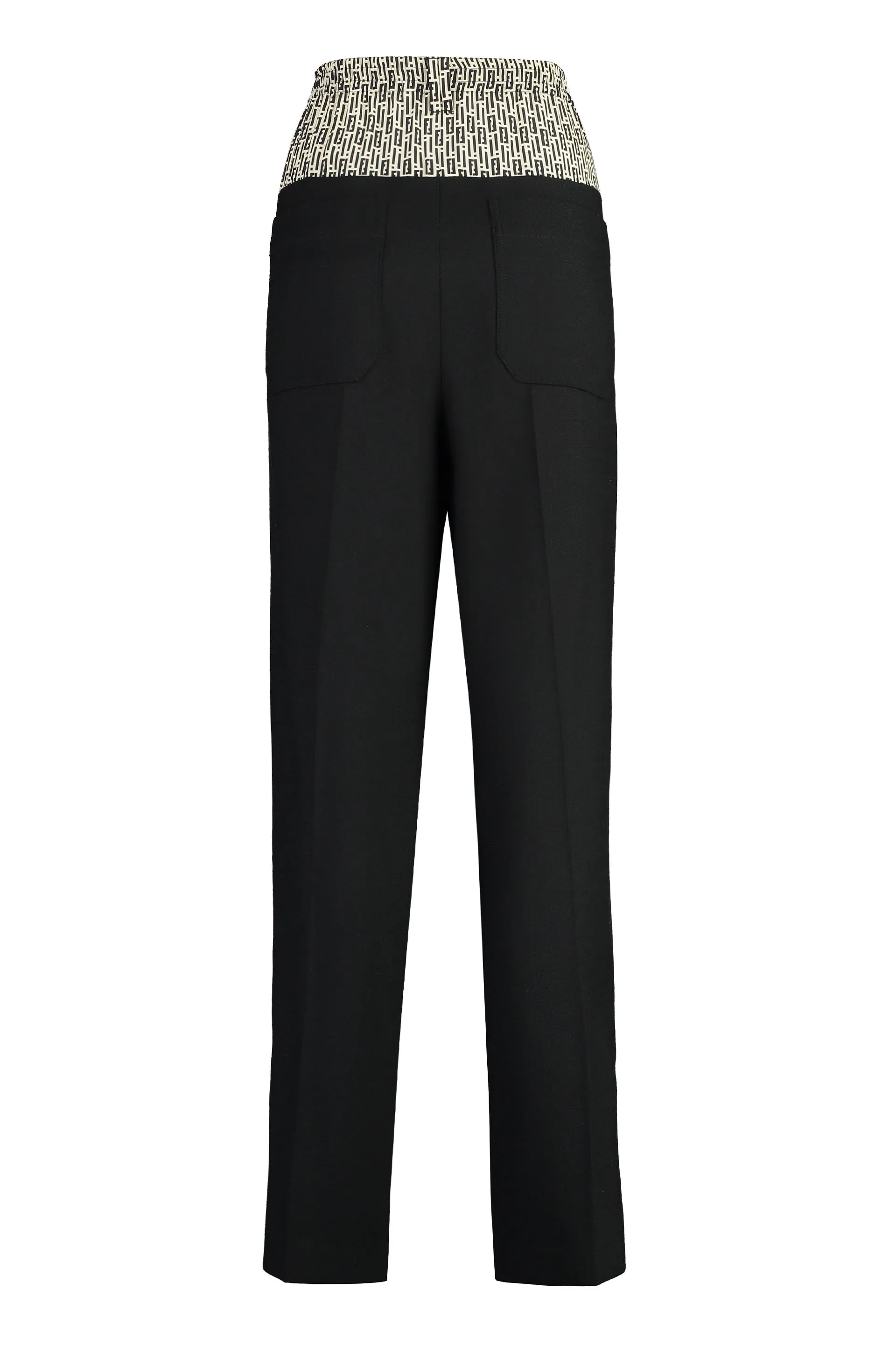 Fendi Friends of Fendi - Pantaloni in misto lana