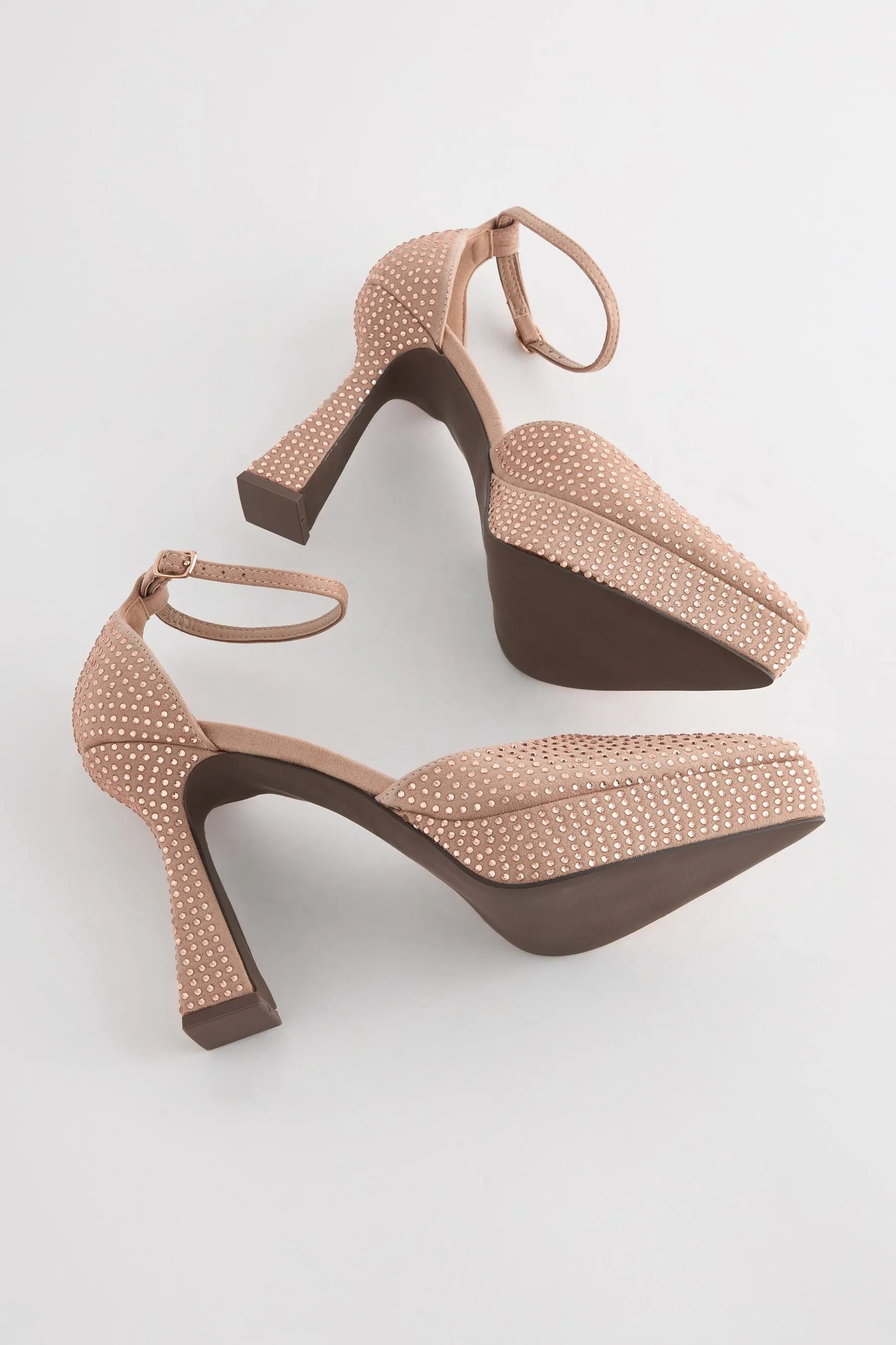 Forever Comfort® - Sandali a punta con plateau