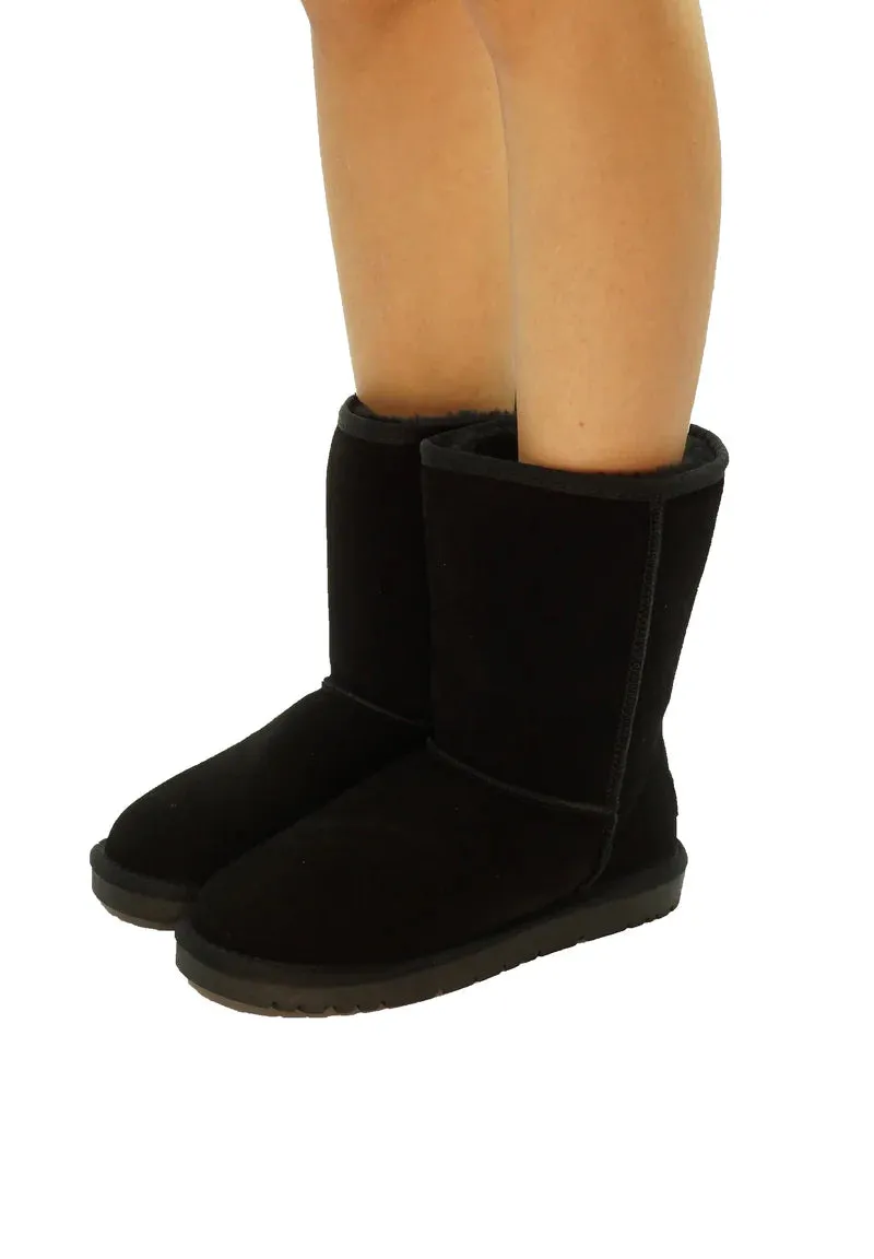 Gardini Spirit GS475 stivale donna Maurine color nero in pelle scamosciata