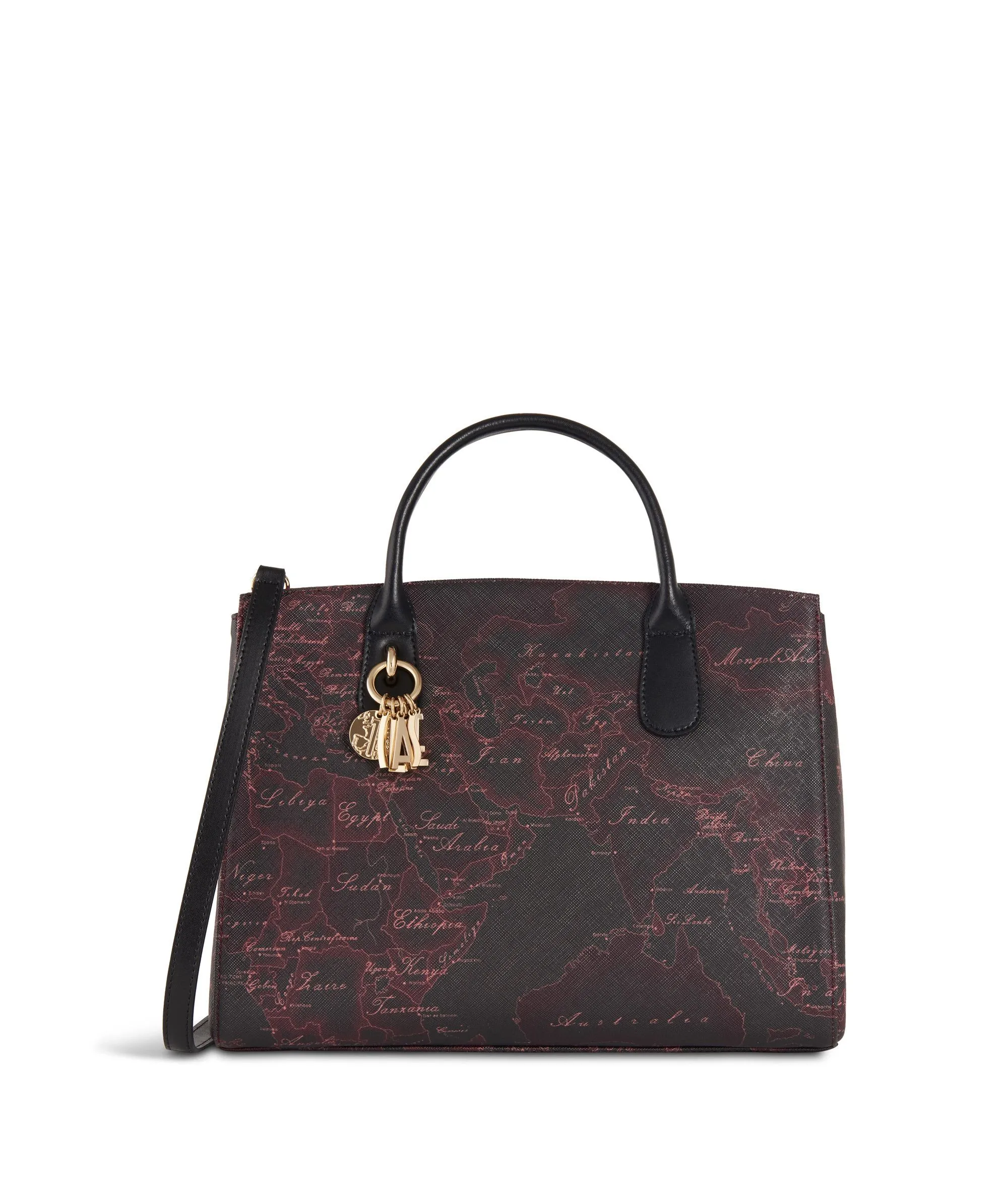 Geo rosewood borsa a mano media bordeaux