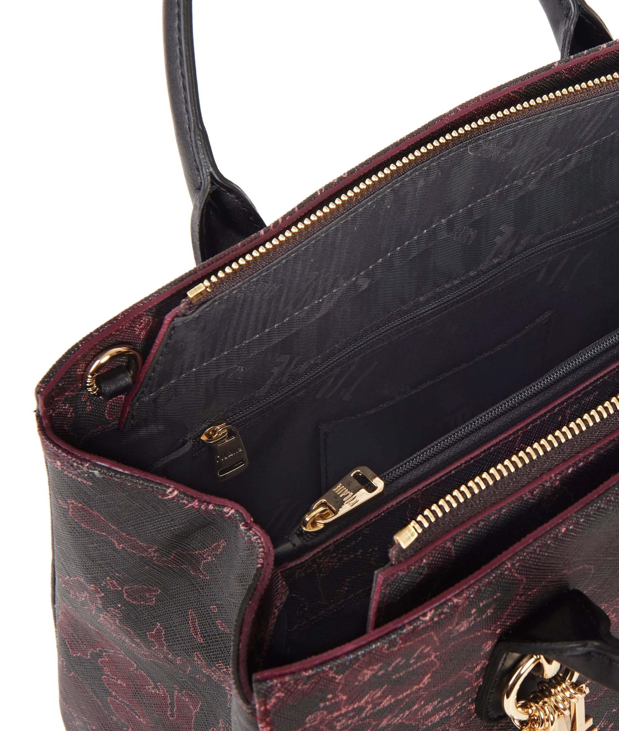 Geo rosewood borsa a mano media bordeaux