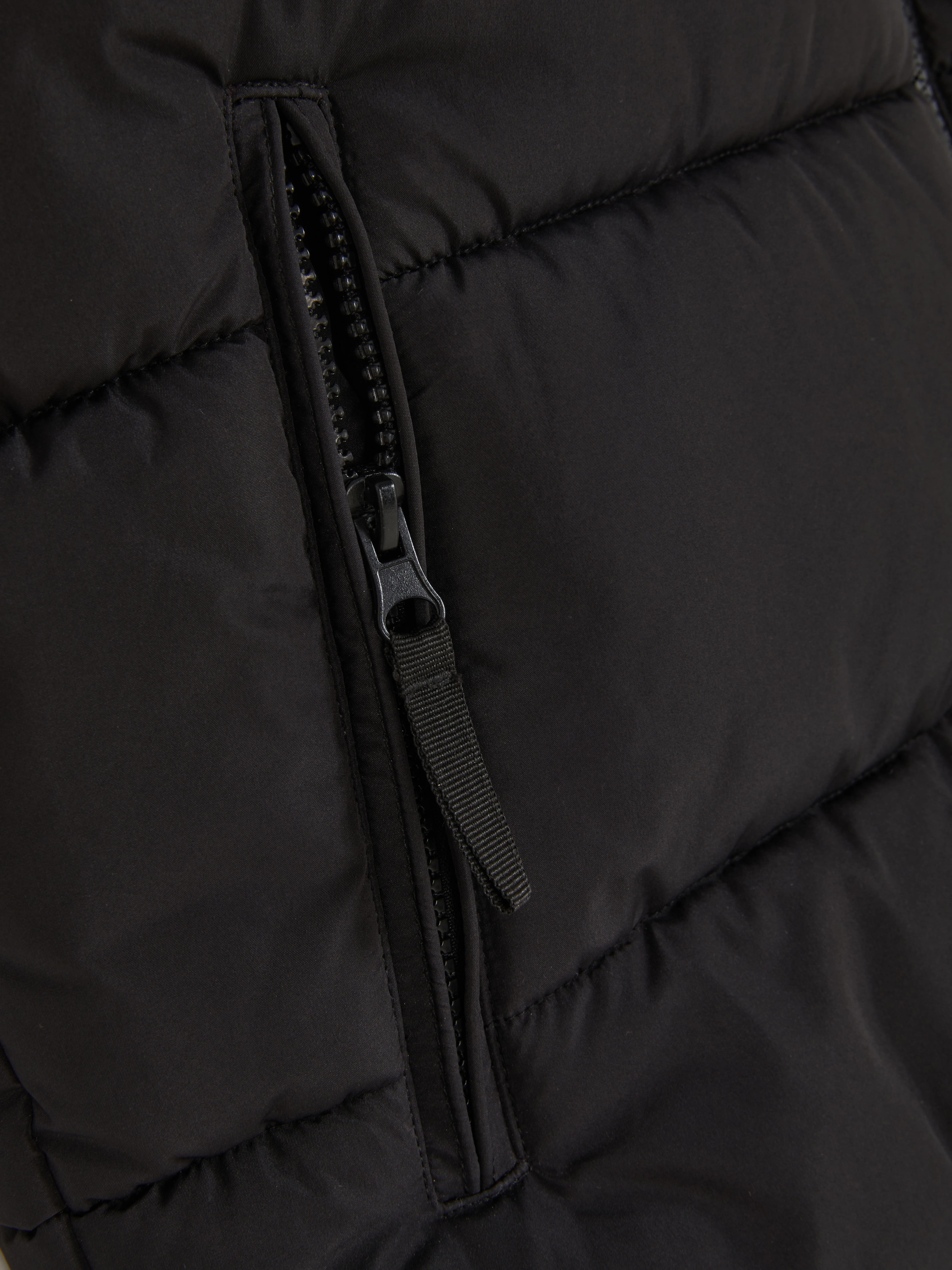 Gilet imbottito a zigzag