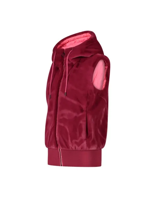 GILET IMBOTTITO CMP DONNA EFFETTO PELLICCIA 33K0426