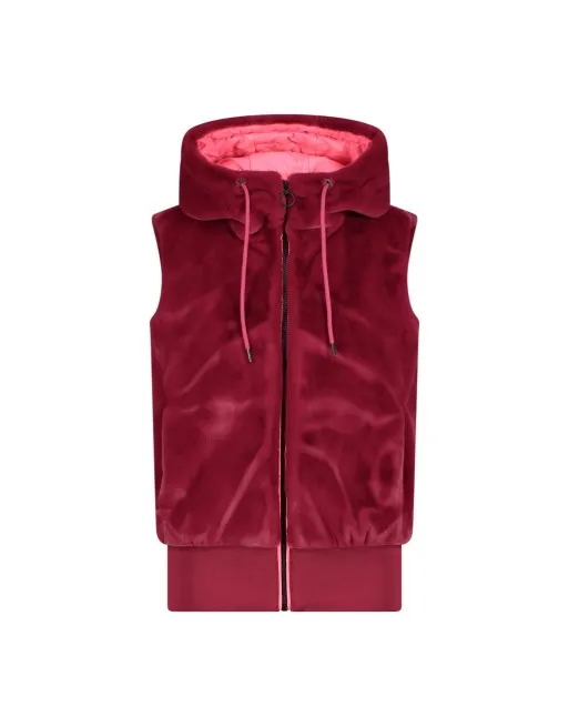 GILET IMBOTTITO CMP DONNA EFFETTO PELLICCIA 33K0426