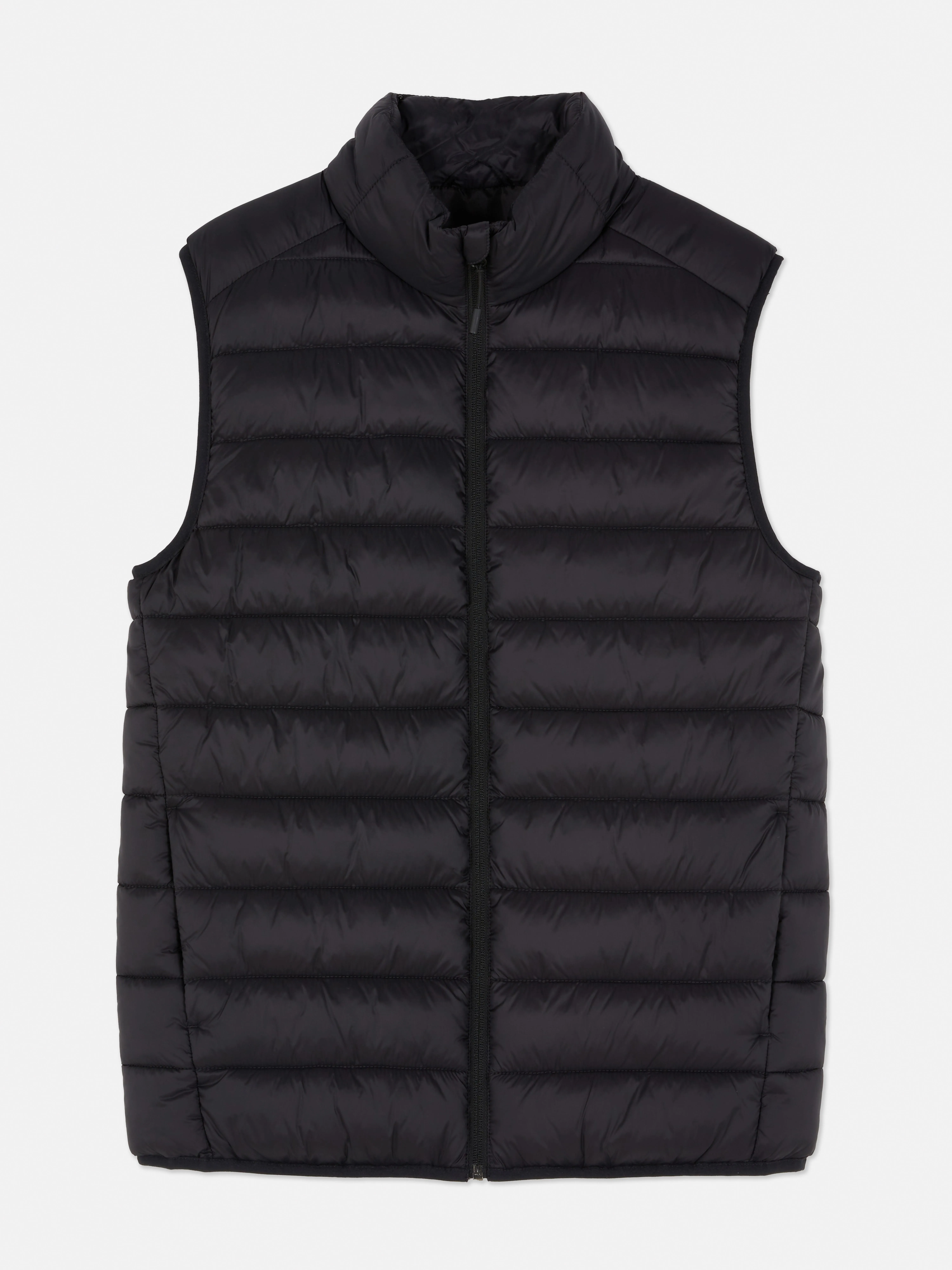 Gilet imbottito con zip