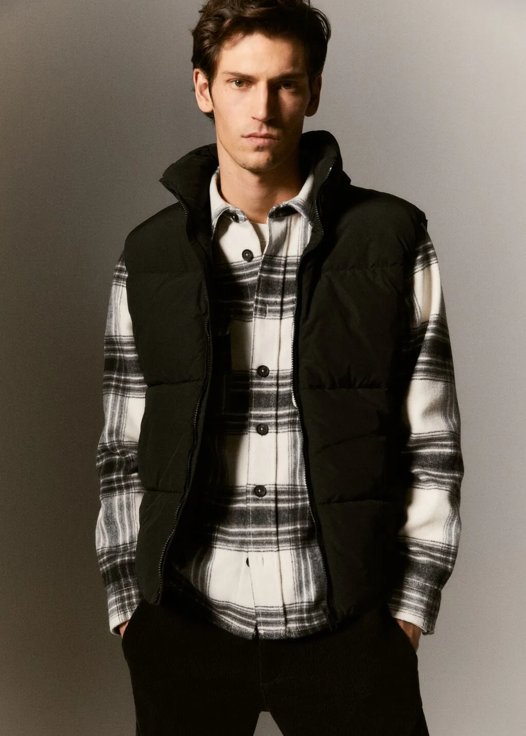 Gilet imbottito impermeabile