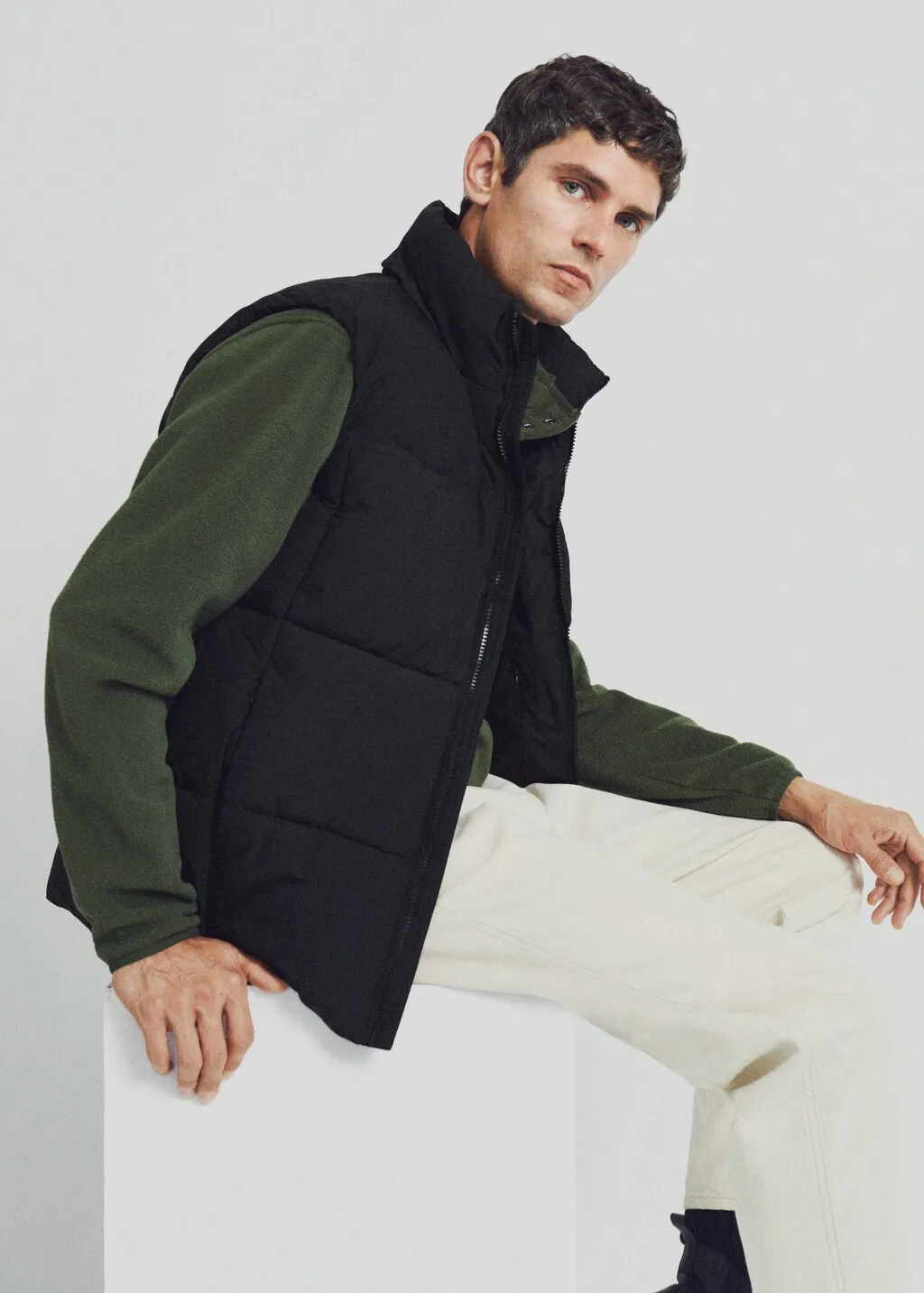 Gilet imbottito impermeabile
