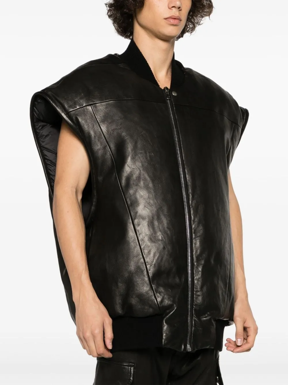 Gilet imbottito Jumbo Flight in nero - uomo