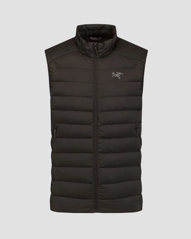 Gilet imbottito nero da uomo Arcteryx Cerium