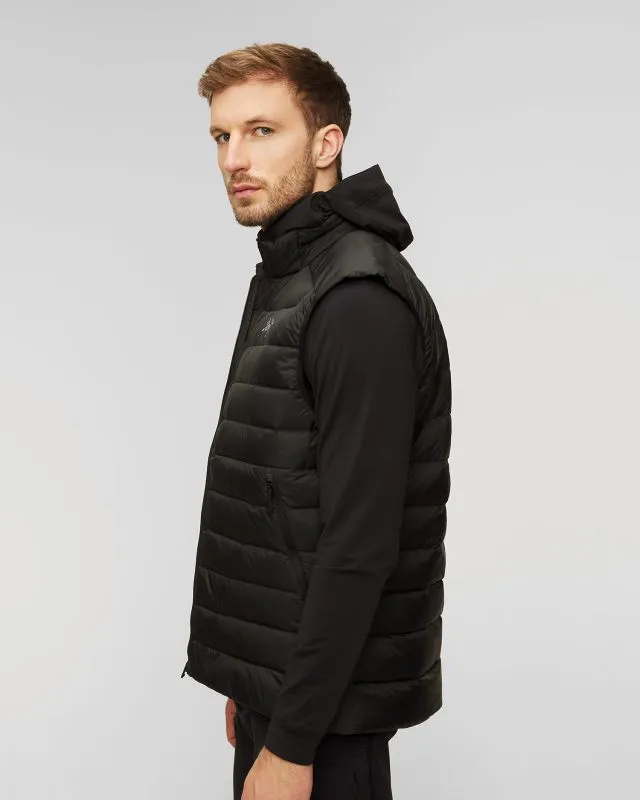 Gilet imbottito nero da uomo Arcteryx Cerium
