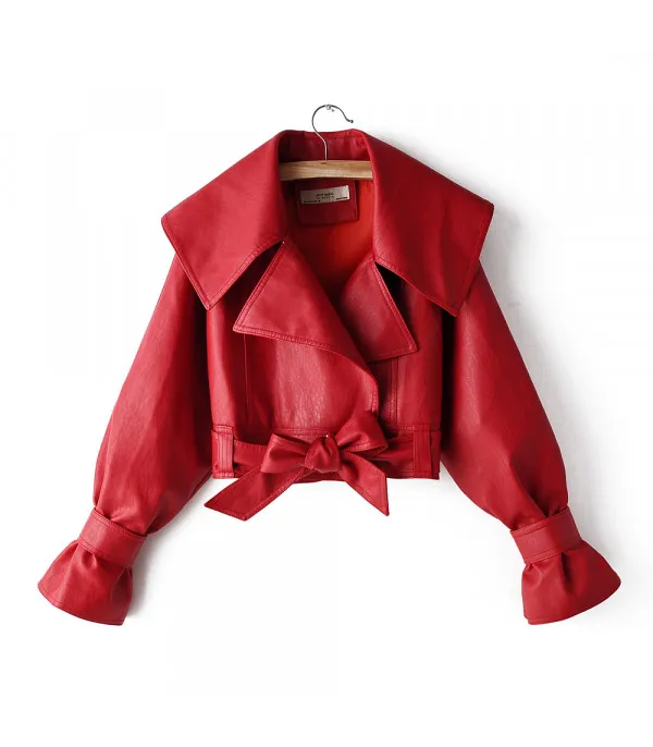 Giubbino ecopelle shortbow