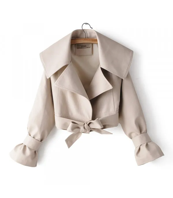 Giubbino ecopelle shortbow