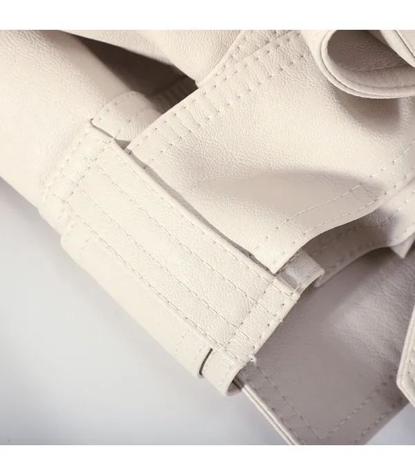 Giubbino ecopelle shortbow