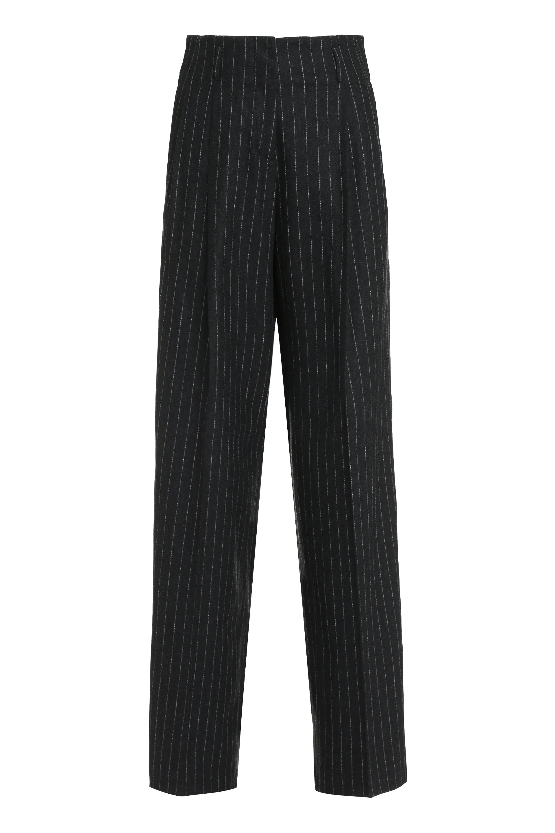 Golden Goose Pantaloni Flavia in lana vergine