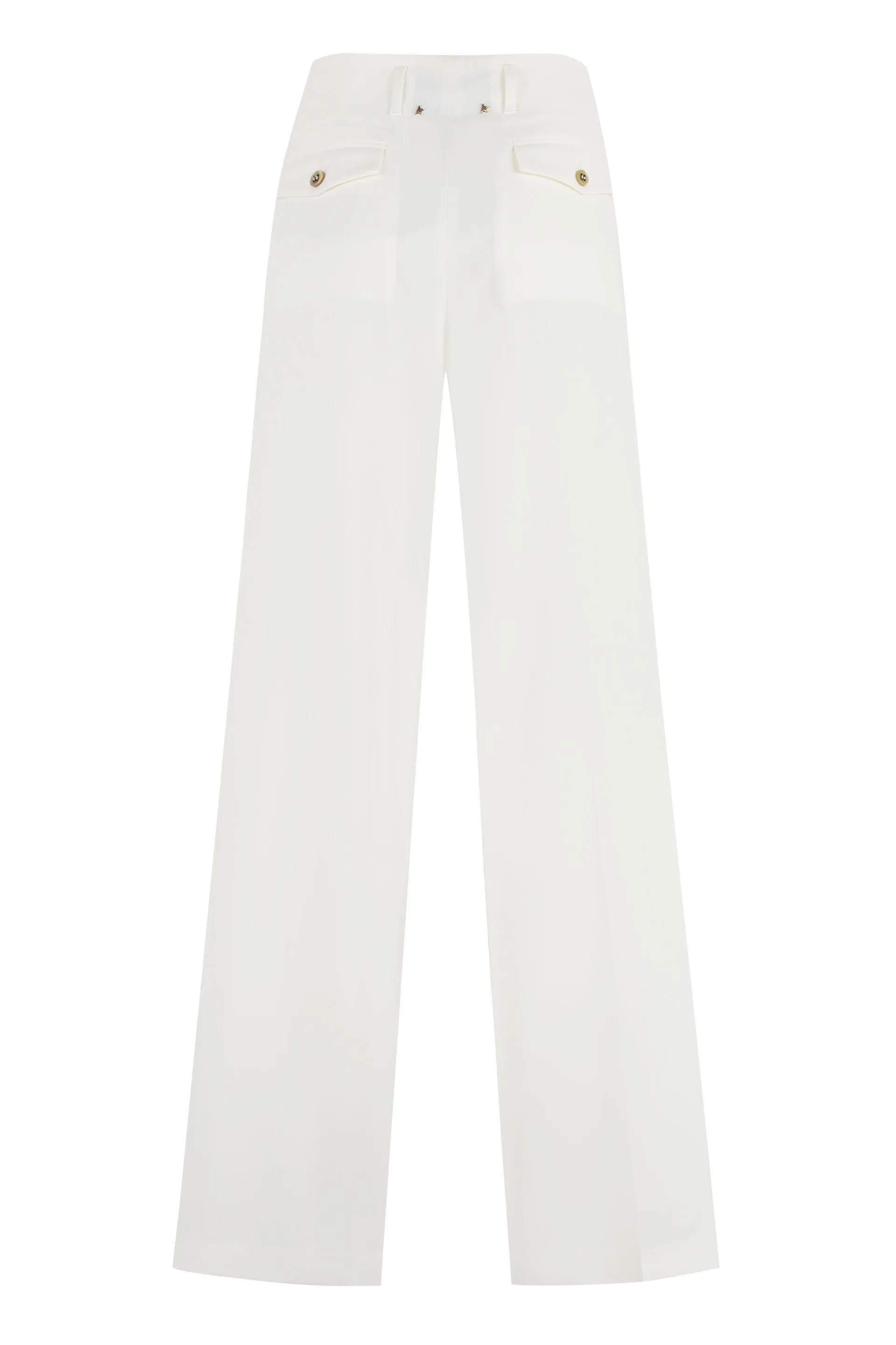 Golden Goose Pantaloni Flavia in misto lana