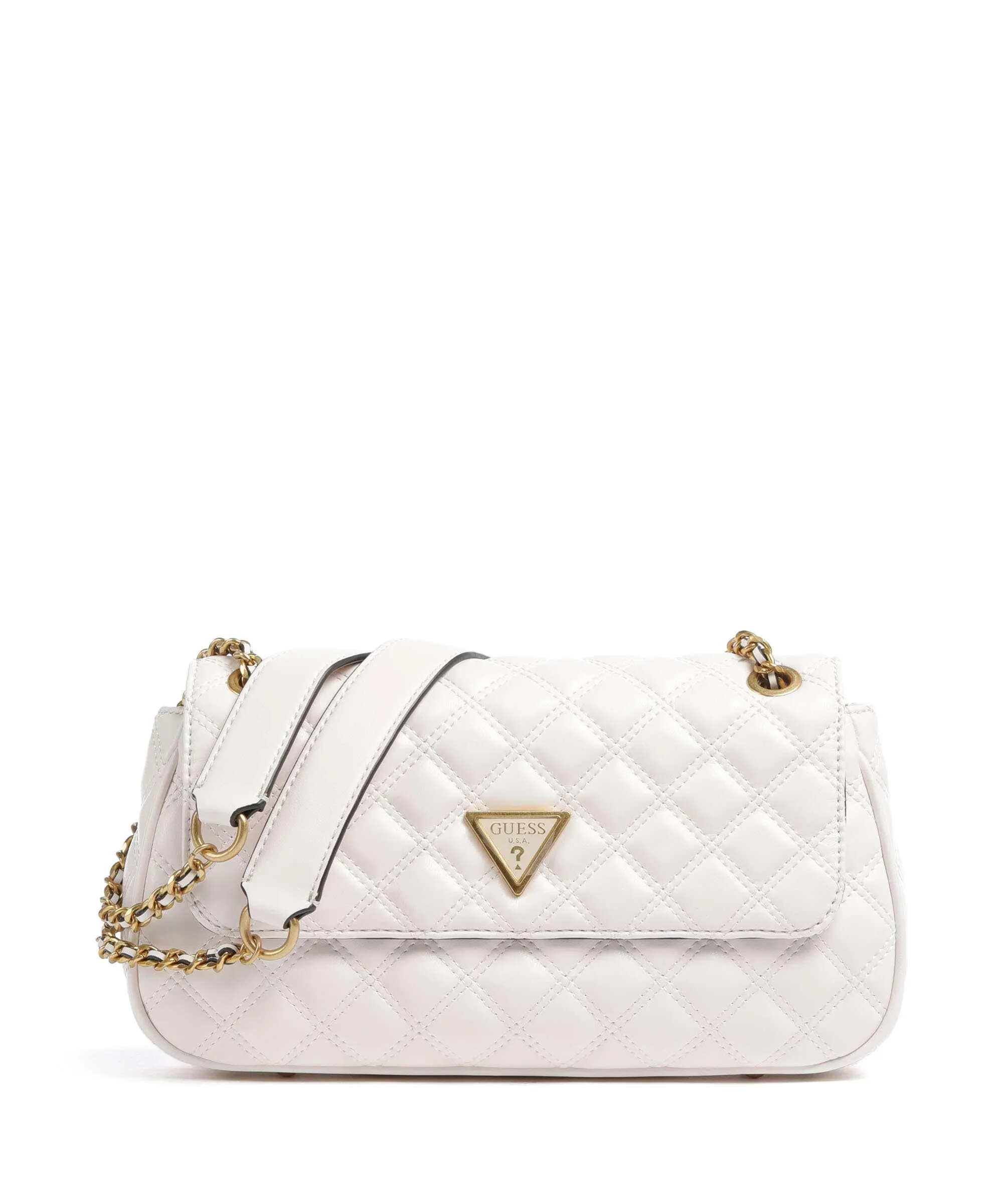  Guess Giully Borsa a spalla pelle sintetica avorio  