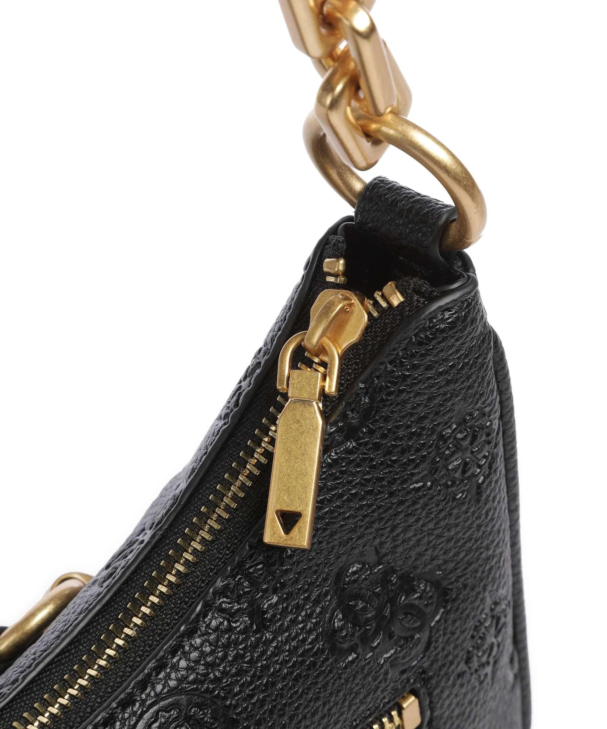  Guess Izzy Peony Borsa a spalla pelle sintetica nero  