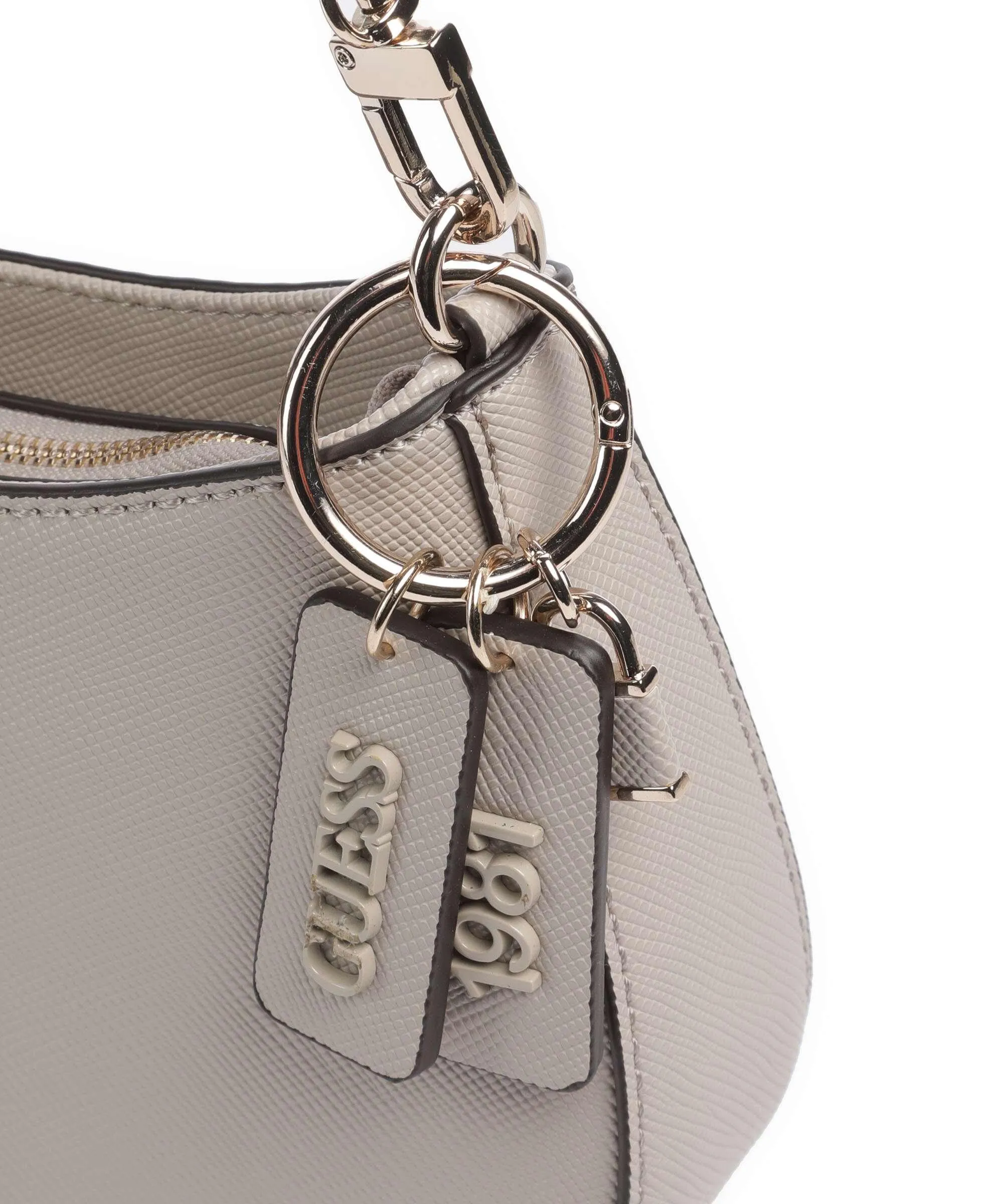  Guess Noelle Borsa a spalla pelle sintetica taupe  