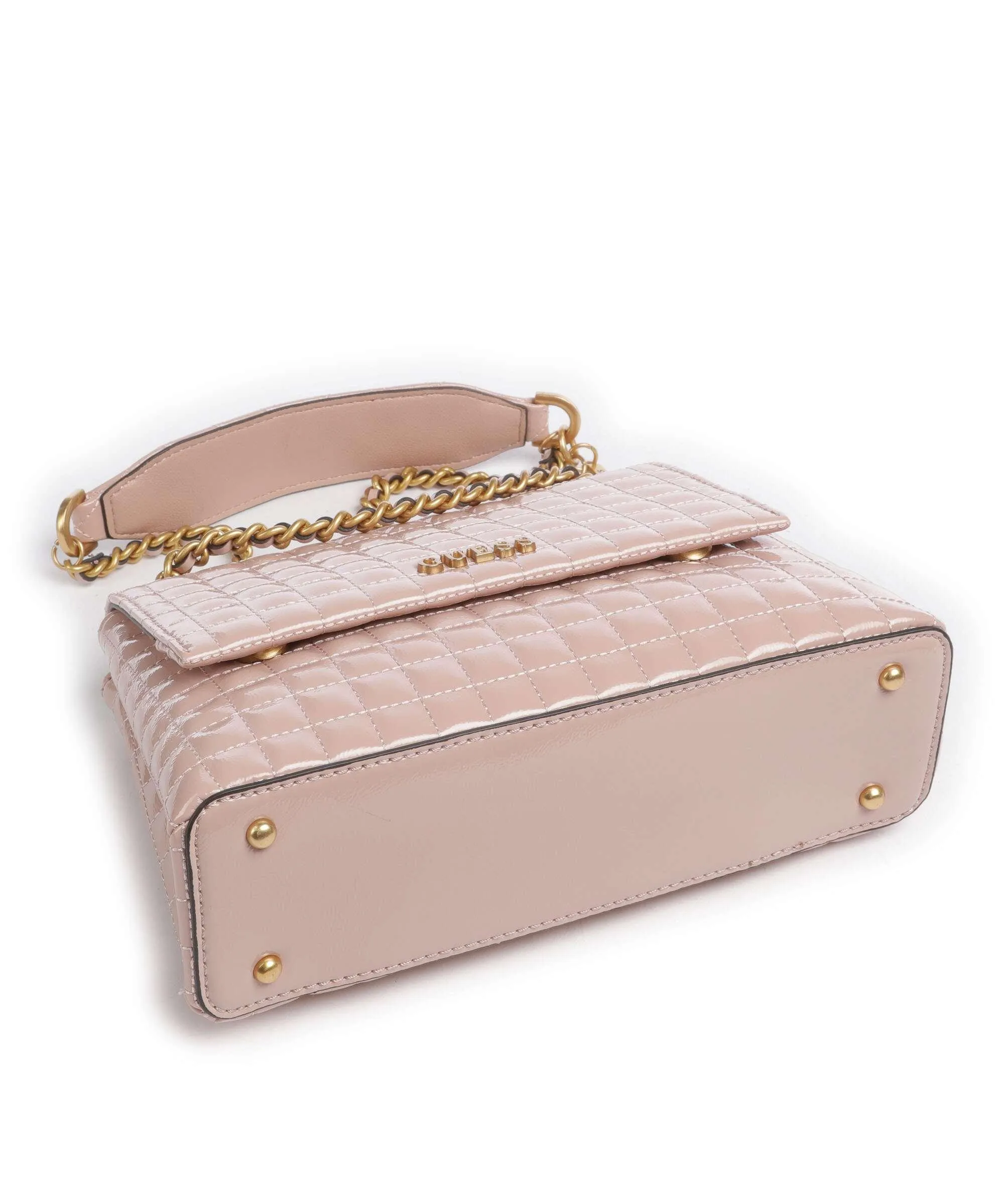  Guess Tia Borsa a spalla pelle sintetica rosa antico  