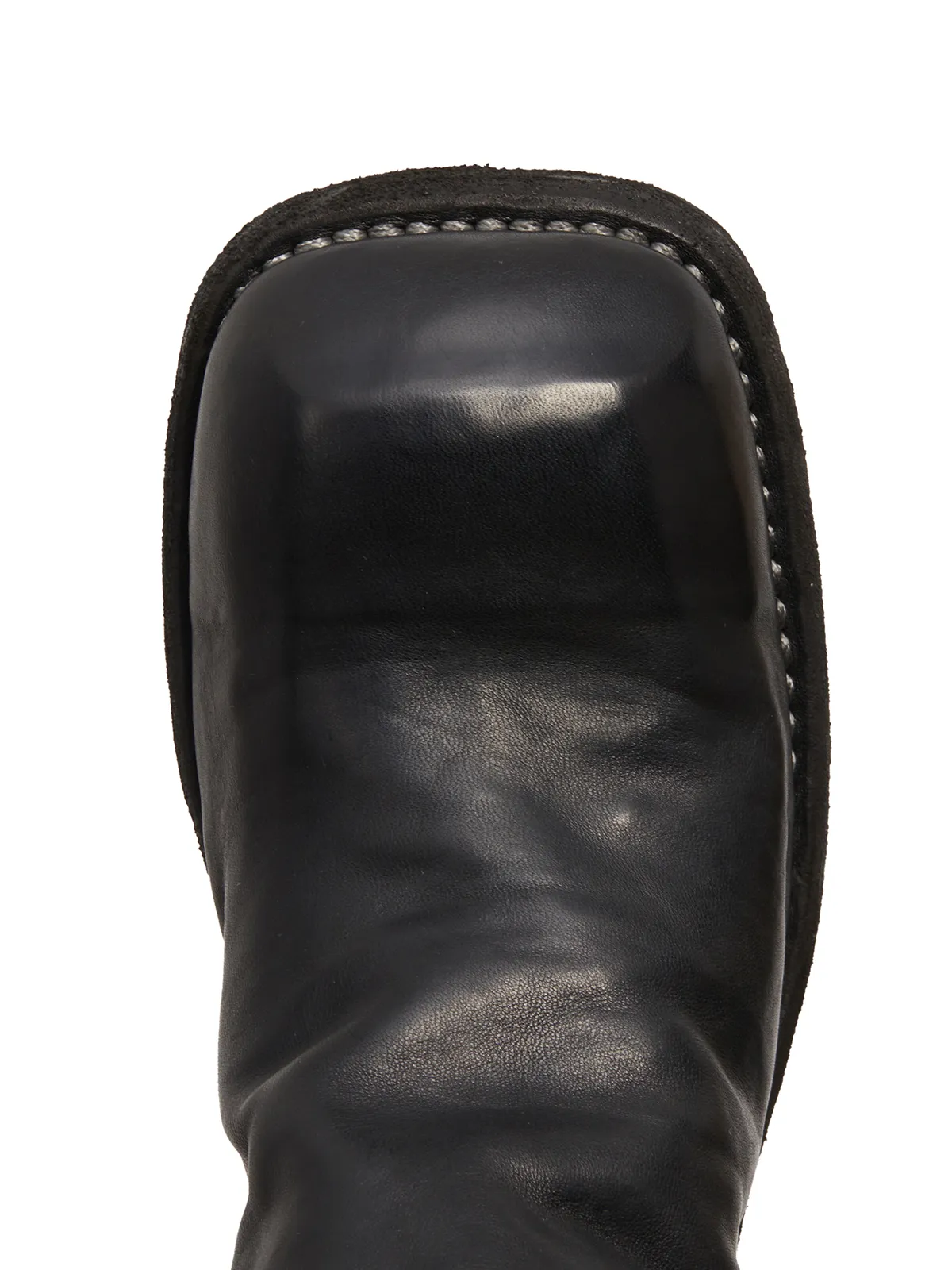 GUIDI  STIVALE CON ZIP IN PELLE 