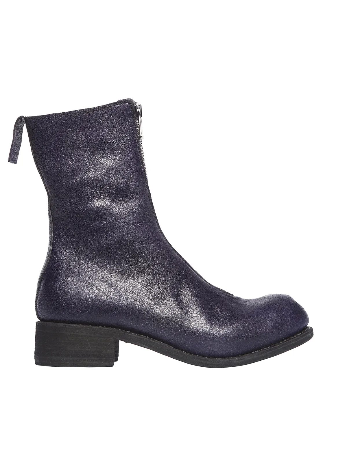 GUIDI  STIVALE IN PELLE CON ZIP 