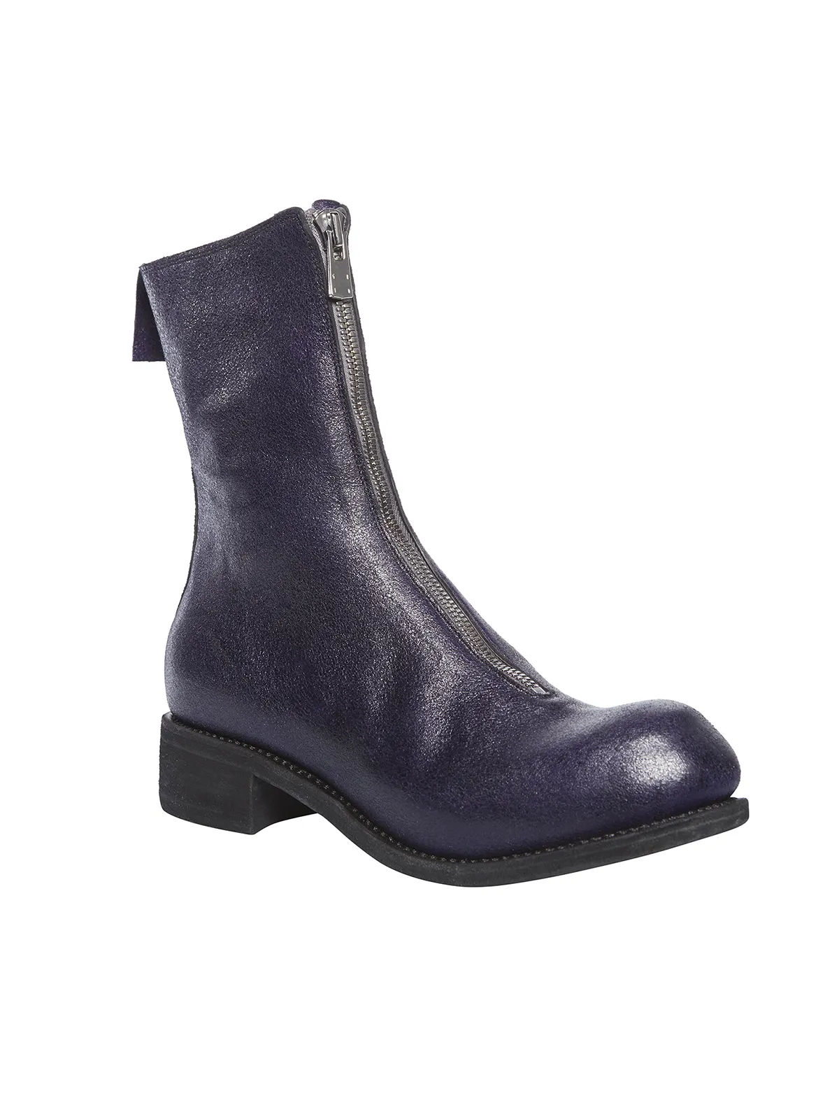 GUIDI  STIVALE IN PELLE CON ZIP 