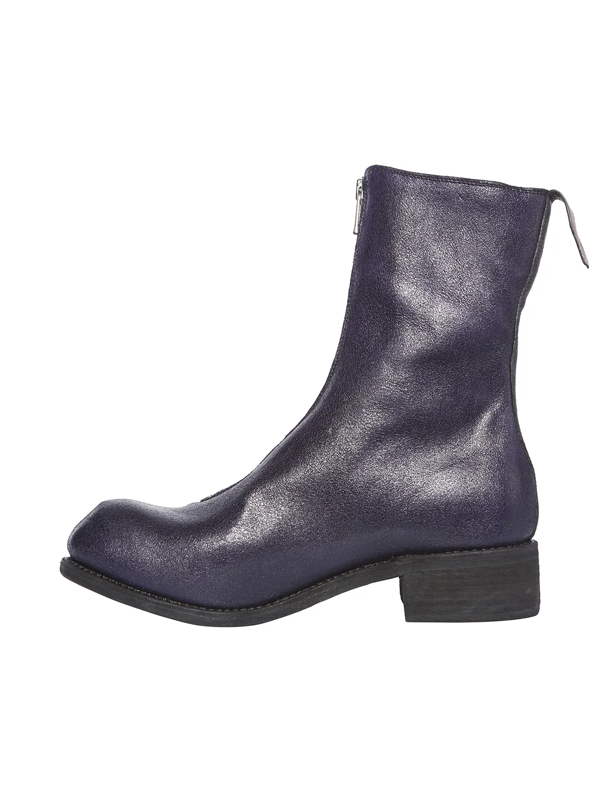 GUIDI  STIVALE IN PELLE CON ZIP 