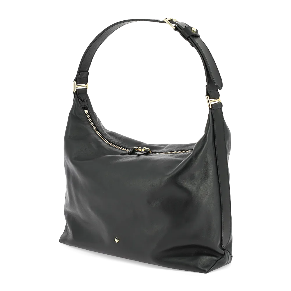  HERBERT FRERE SOEUR   LE FRED TURENNE - Borsa hobo in pelle | Nero