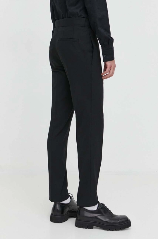 HUGO pantaloni in misto lana