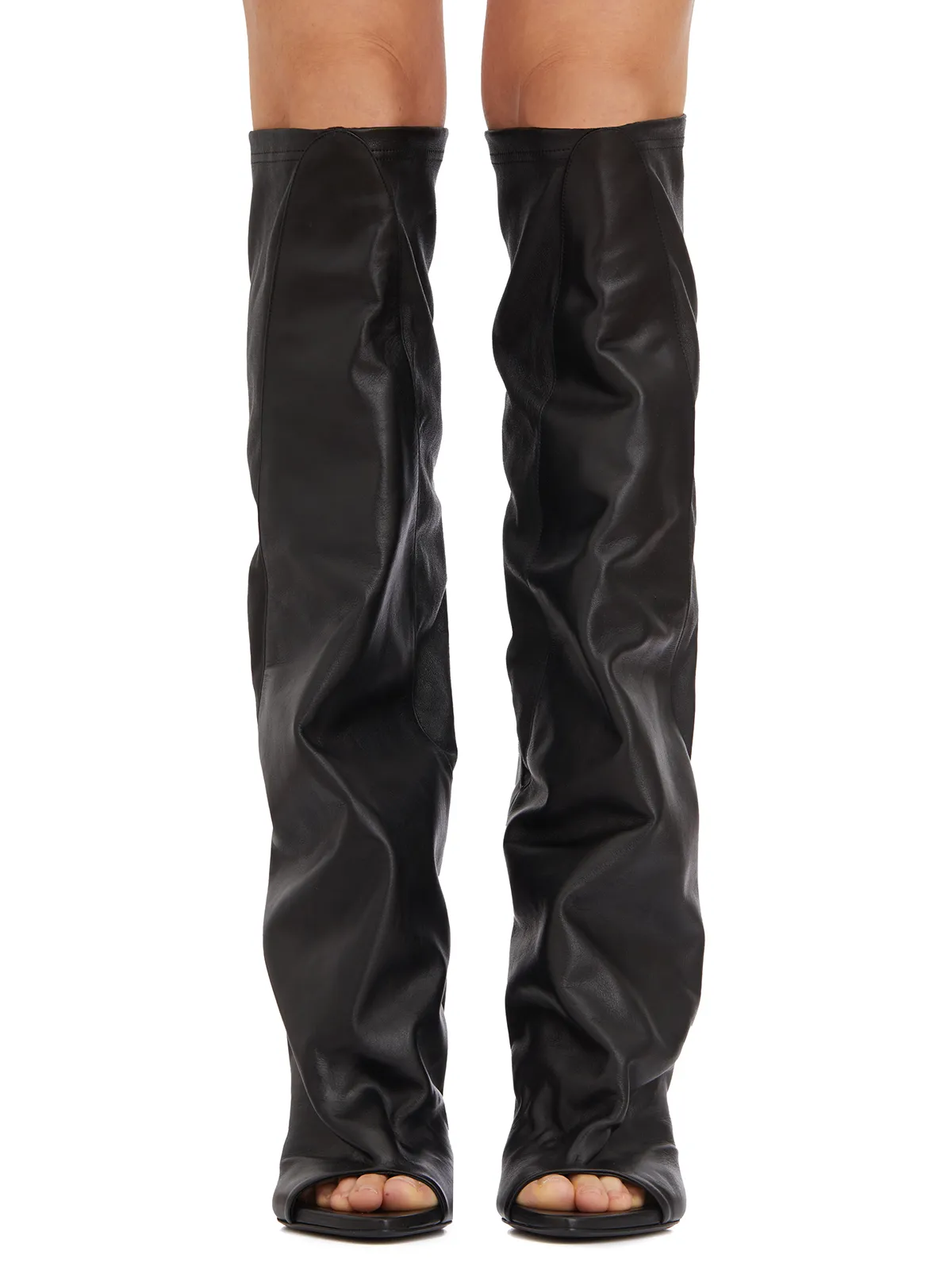 IACHI ARAIA  STIVALE IN PELLE STRETCH 