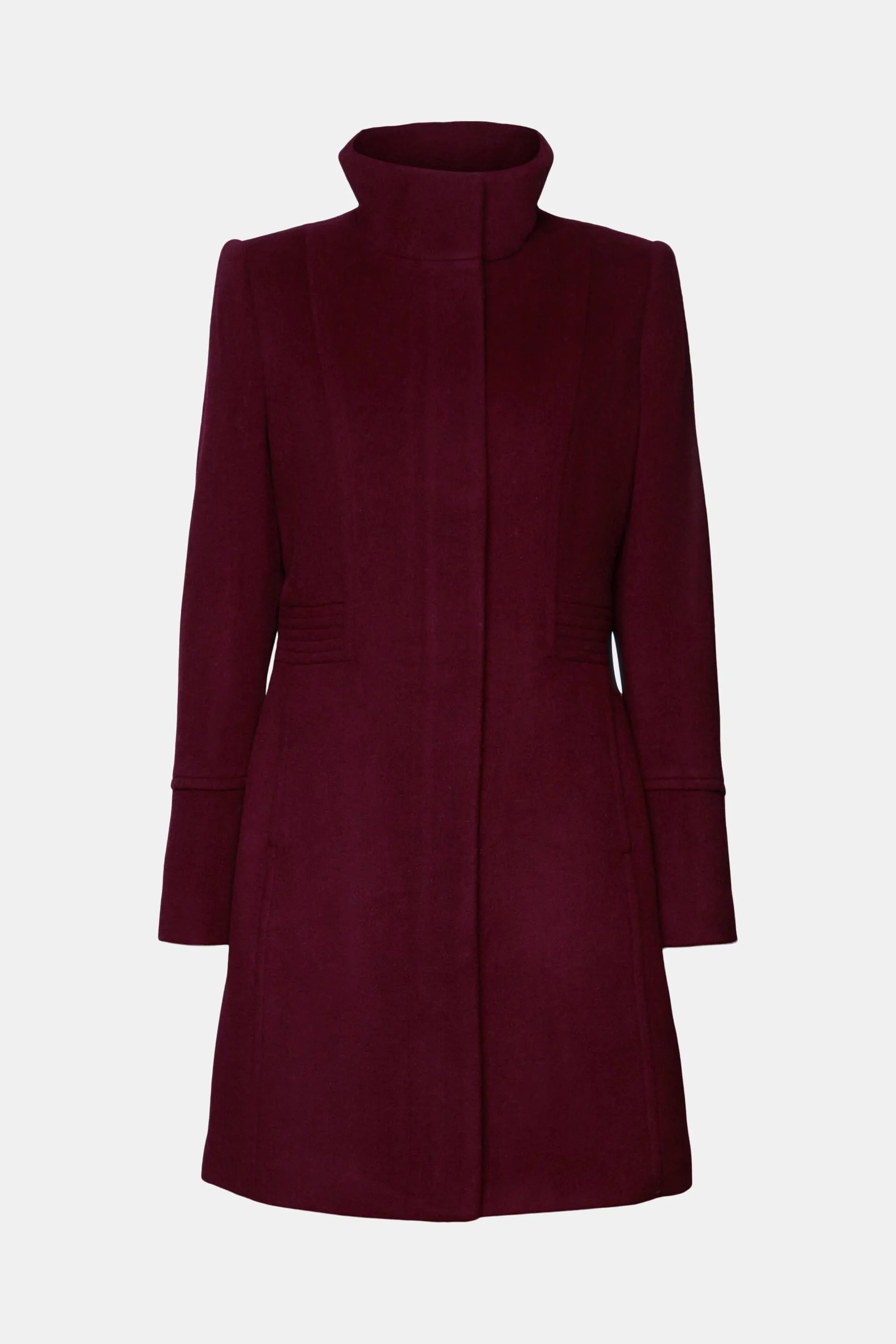 In materiale riciclato: Cappotto con lana