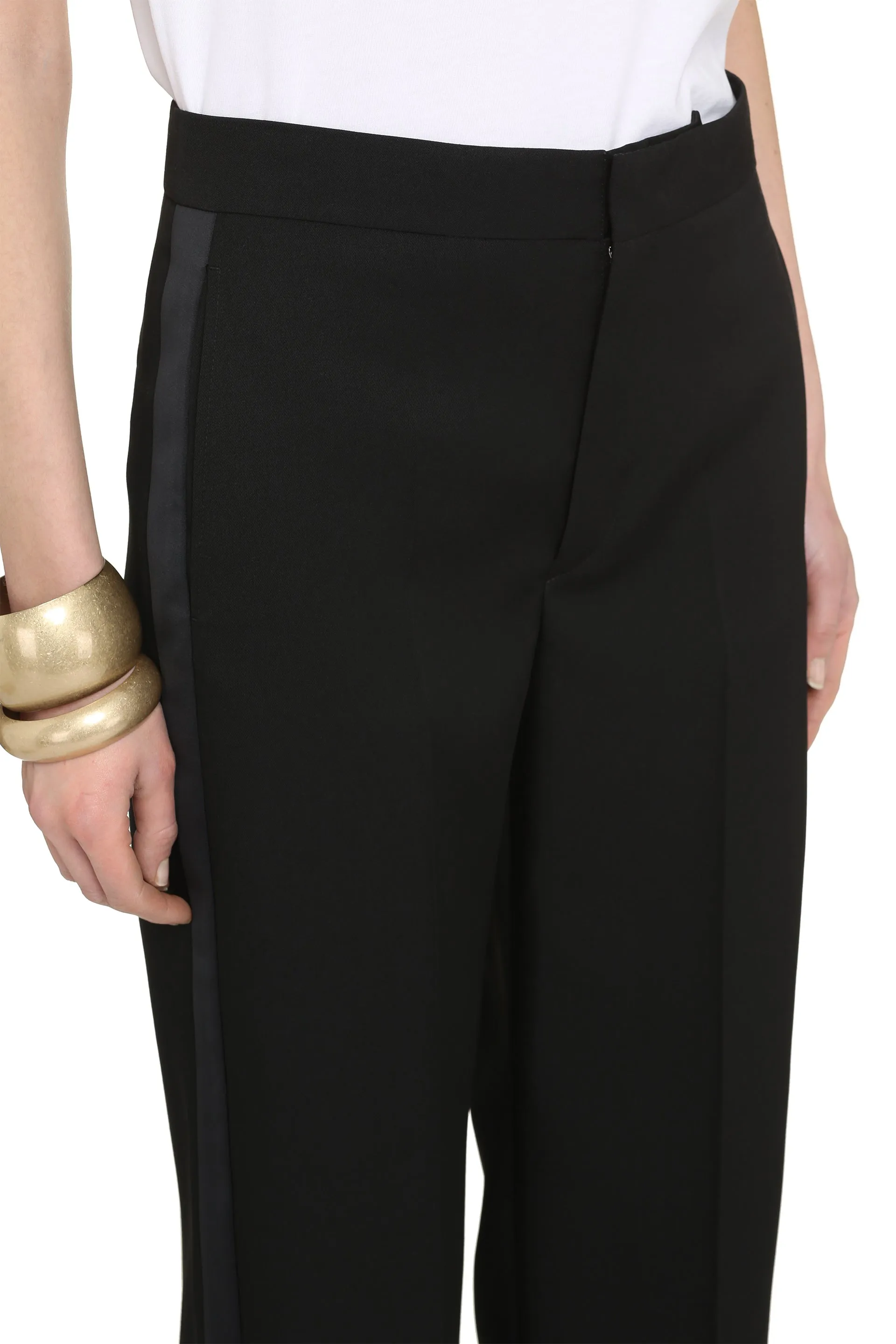 Isabel Marant Pantaloni Scarly in lana