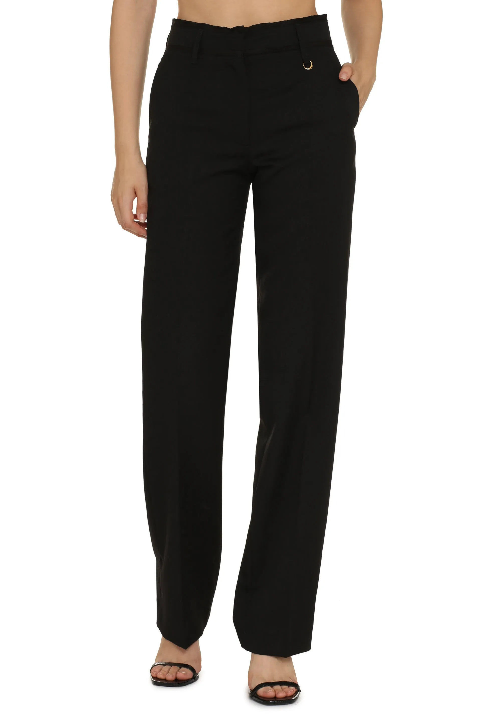 Jacquemus Pantaloni Ficelle in lana