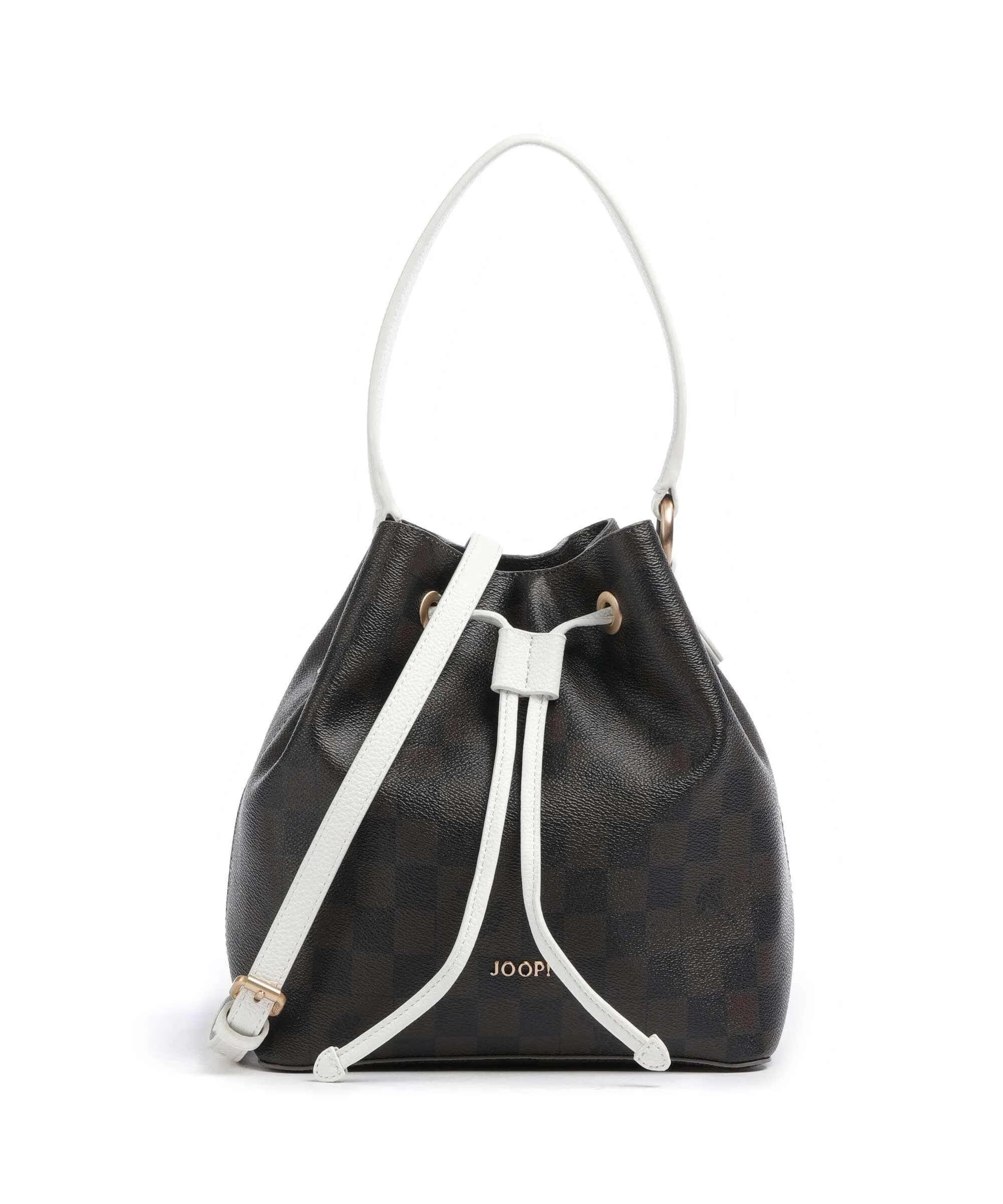  JOOP! Piazza Edition Franziska Borsa a secchiello pelle sintetica marrone scuro  