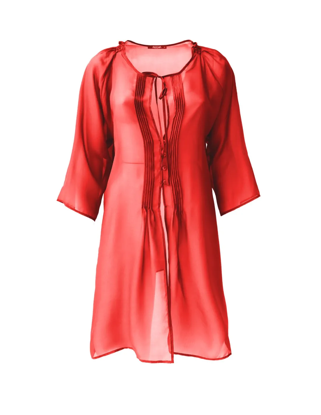 KAFTANO IN PURA SETA CHIFFON