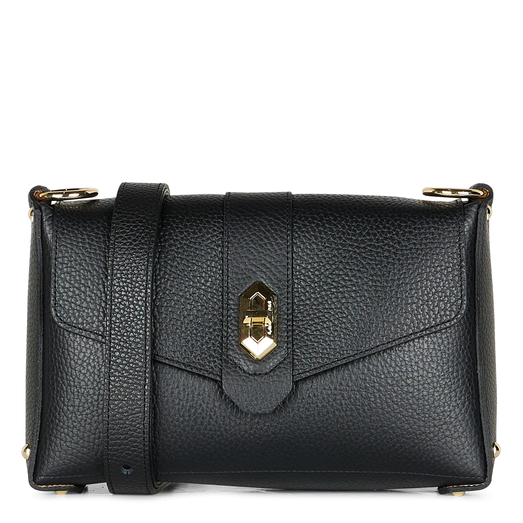  LANCASTER PARIS   Borsa a tracolla in pelle | Nero