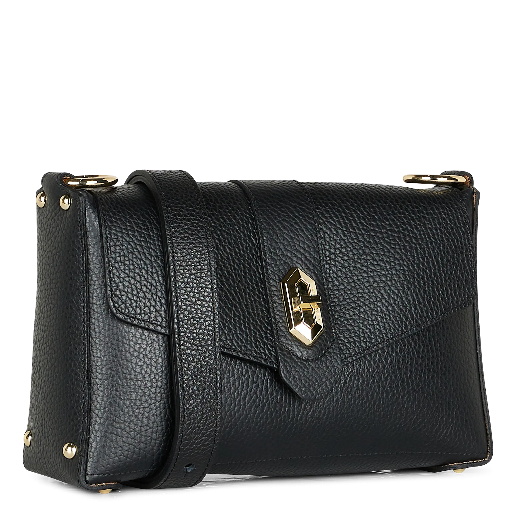  LANCASTER PARIS   Borsa a tracolla in pelle | Nero