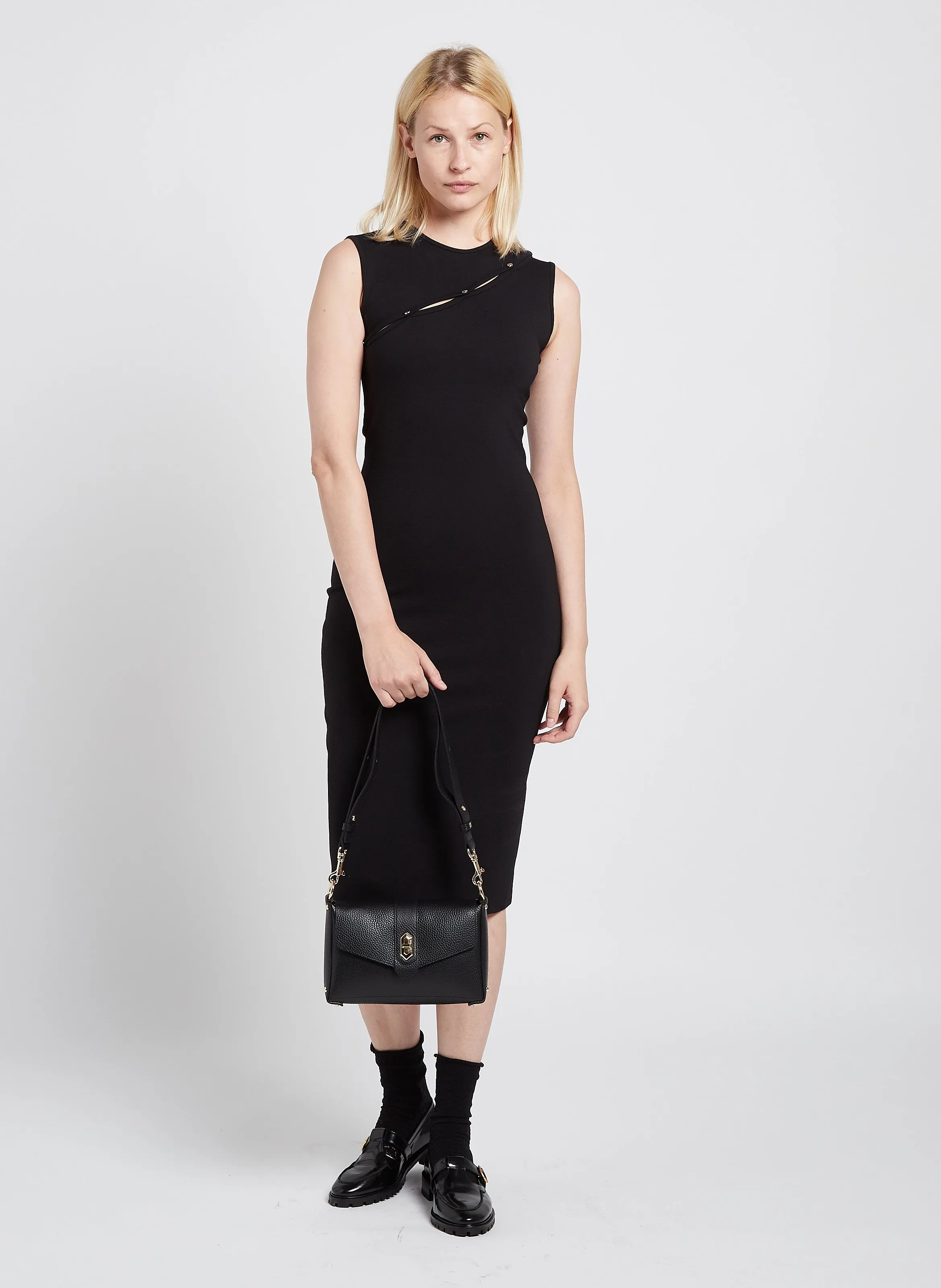  LANCASTER PARIS   Borsa a tracolla in pelle | Nero