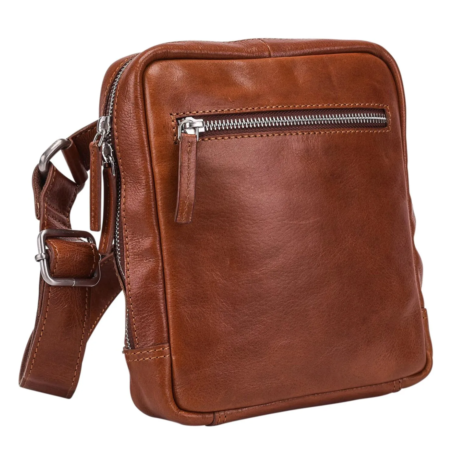 Leonhard Heyden Cambridge Borsa a tracolla in pelle 18 cm