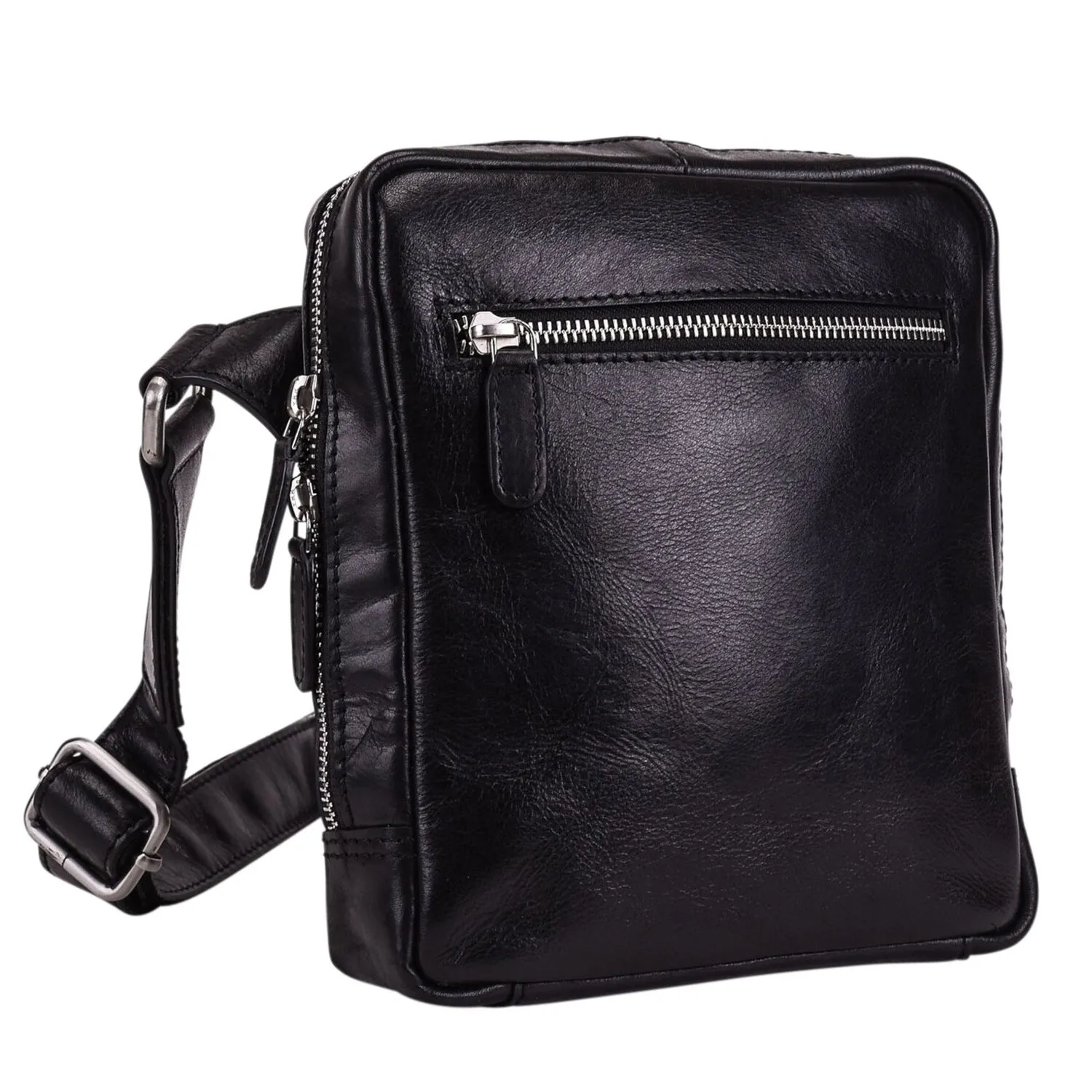 Leonhard Heyden Cambridge Borsa a tracolla in pelle 18 cm