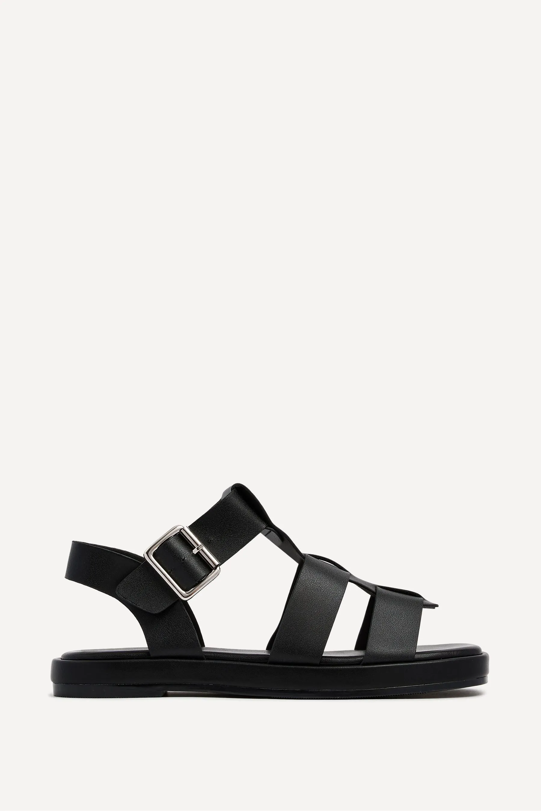 Linzi - Camden - Sandali stile gladiatore a calzino imbottito