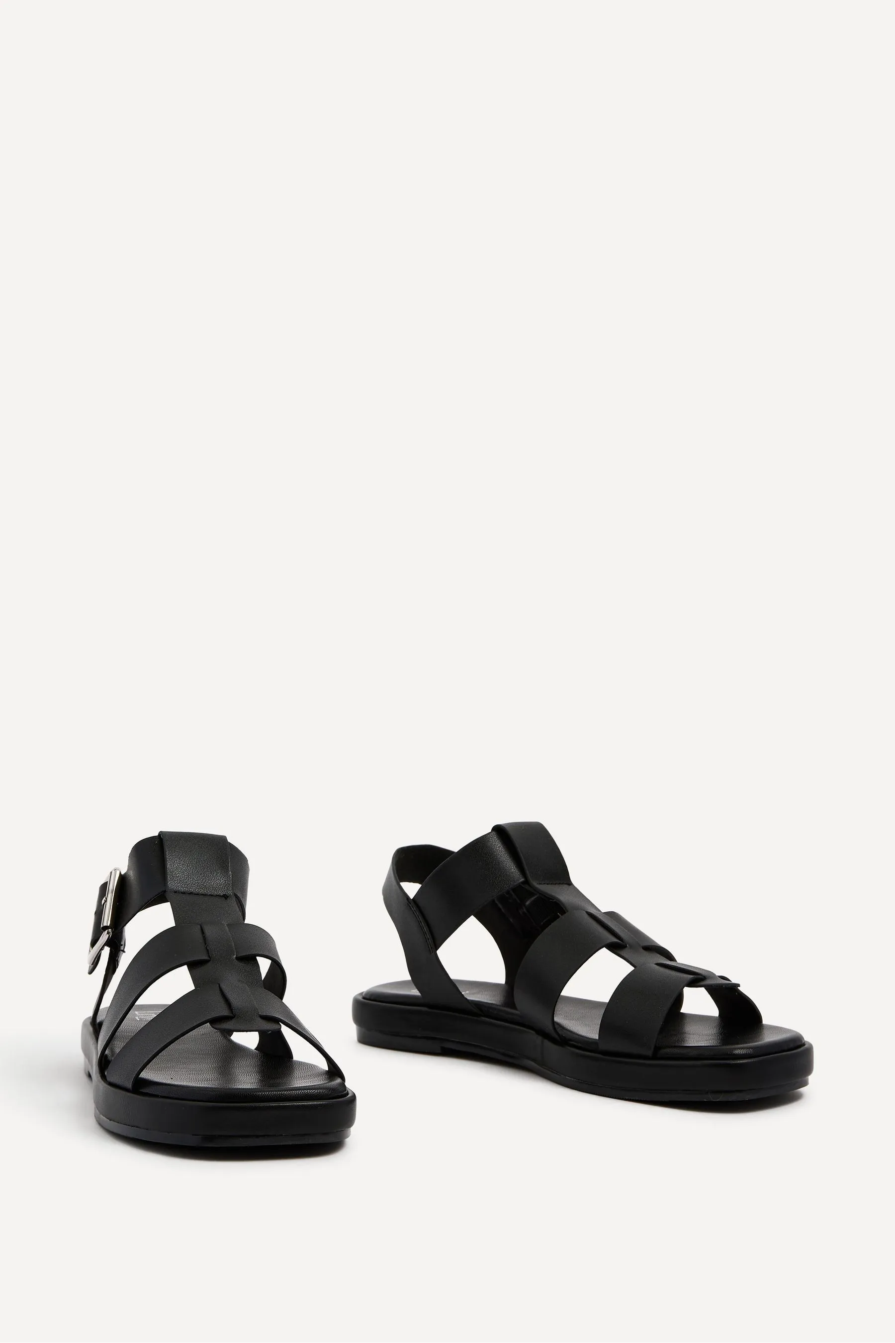 Linzi - Camden - Sandali stile gladiatore a calzino imbottito