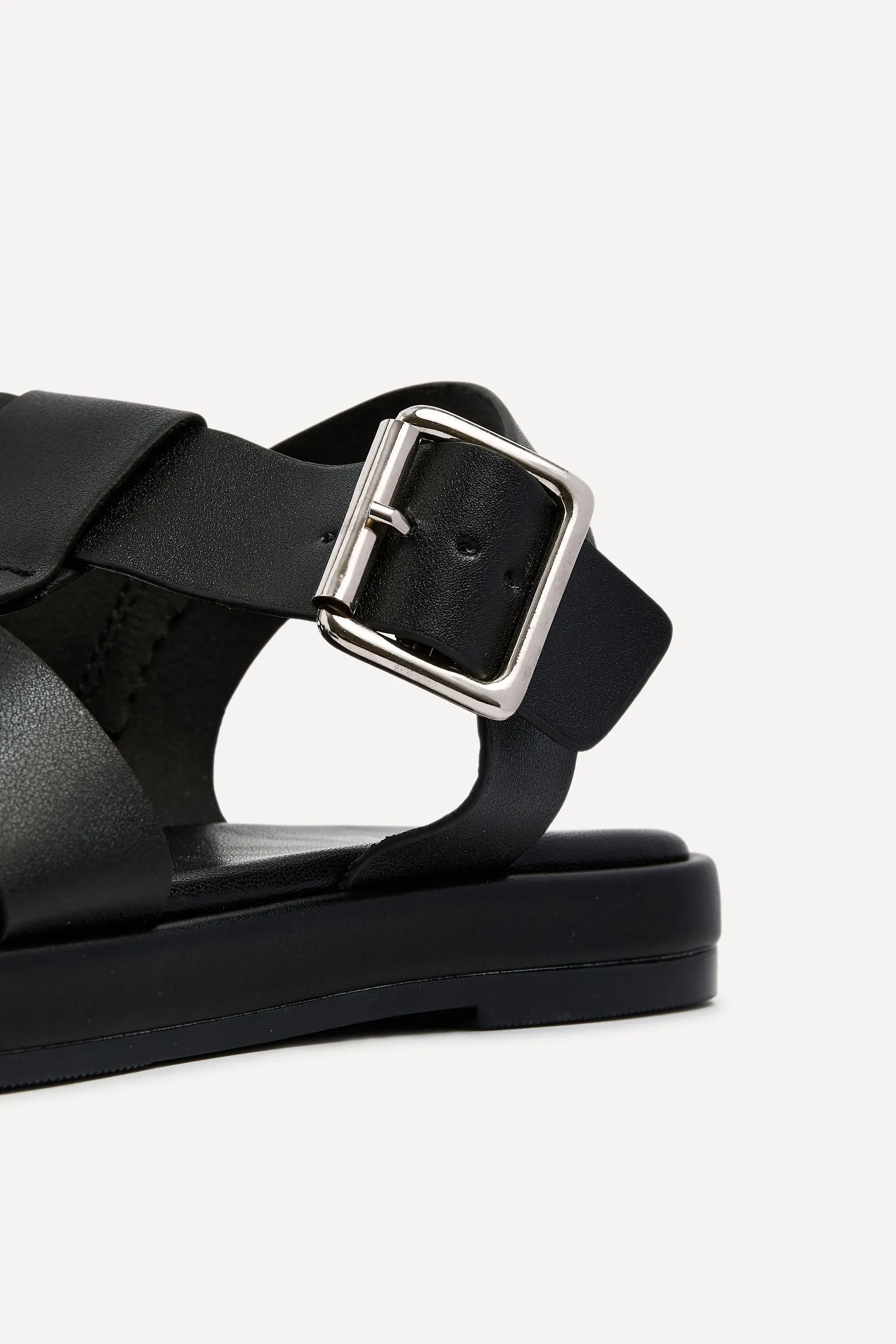 Linzi - Camden - Sandali stile gladiatore a calzino imbottito