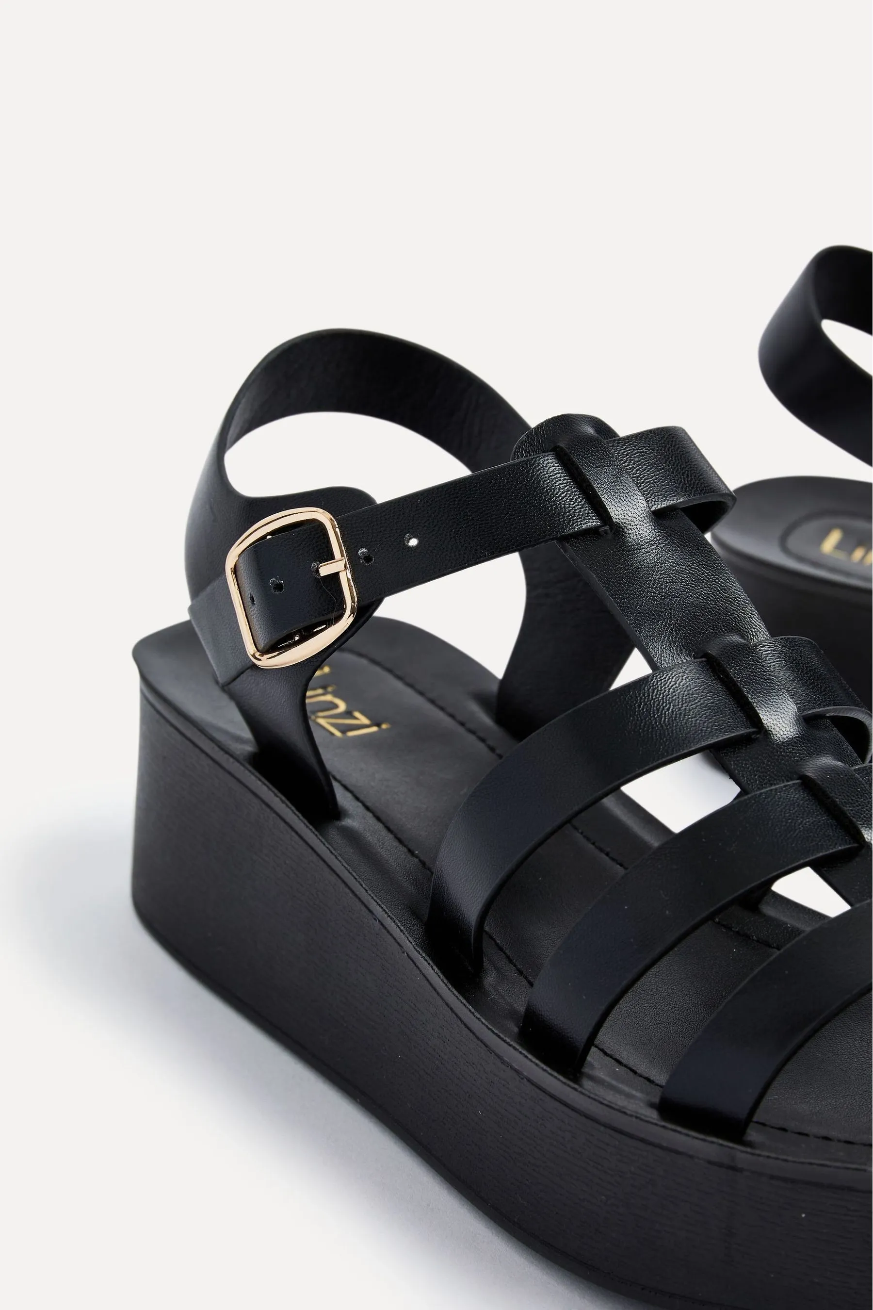 Linzi - Rhoades - Sandali flatform d'ispirazione gladiatore