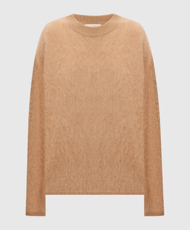 LISA YANG Maglione in cashmere marrone Natalia 2023314