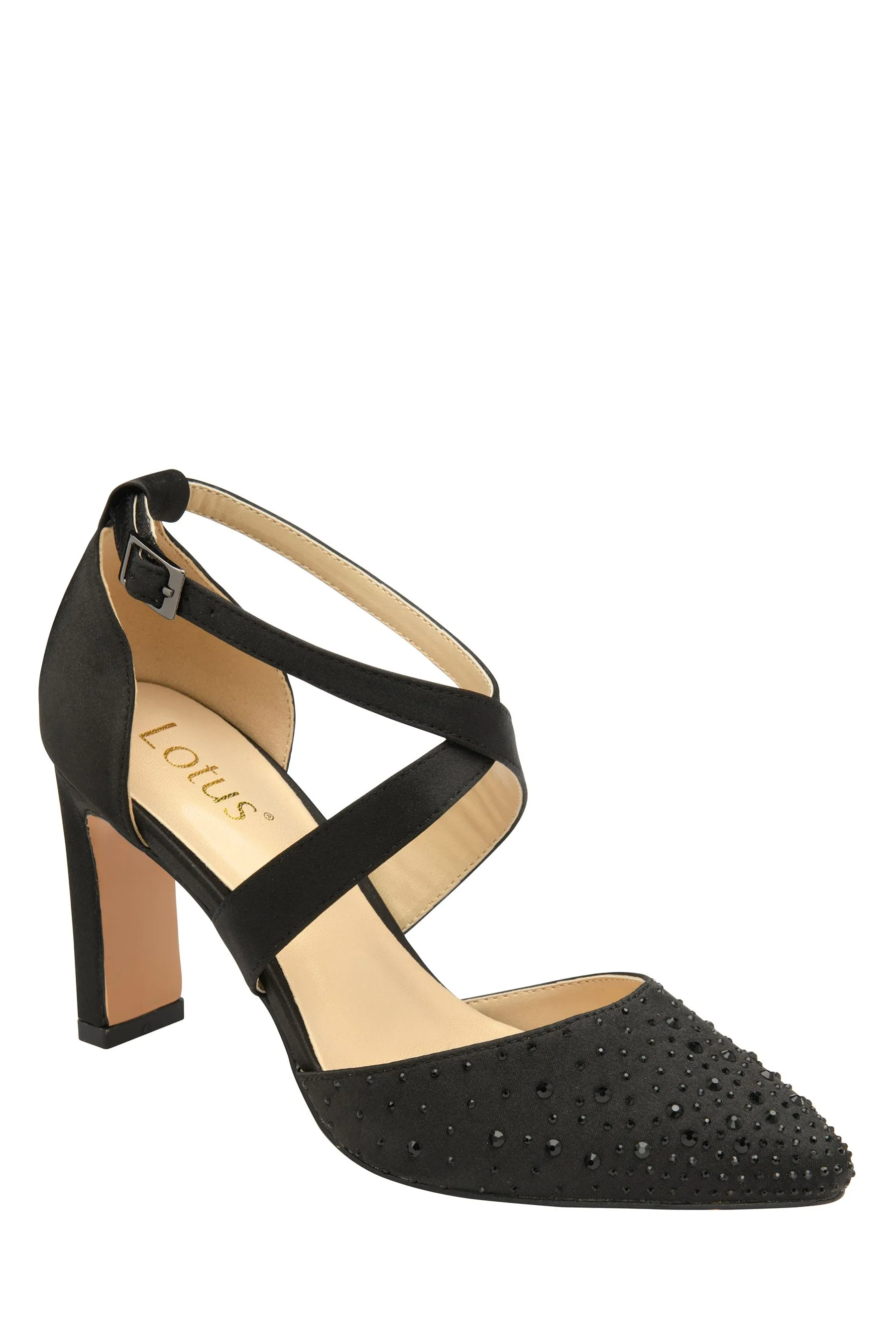 Lotus - Décolleté a punta con strass Scarpe